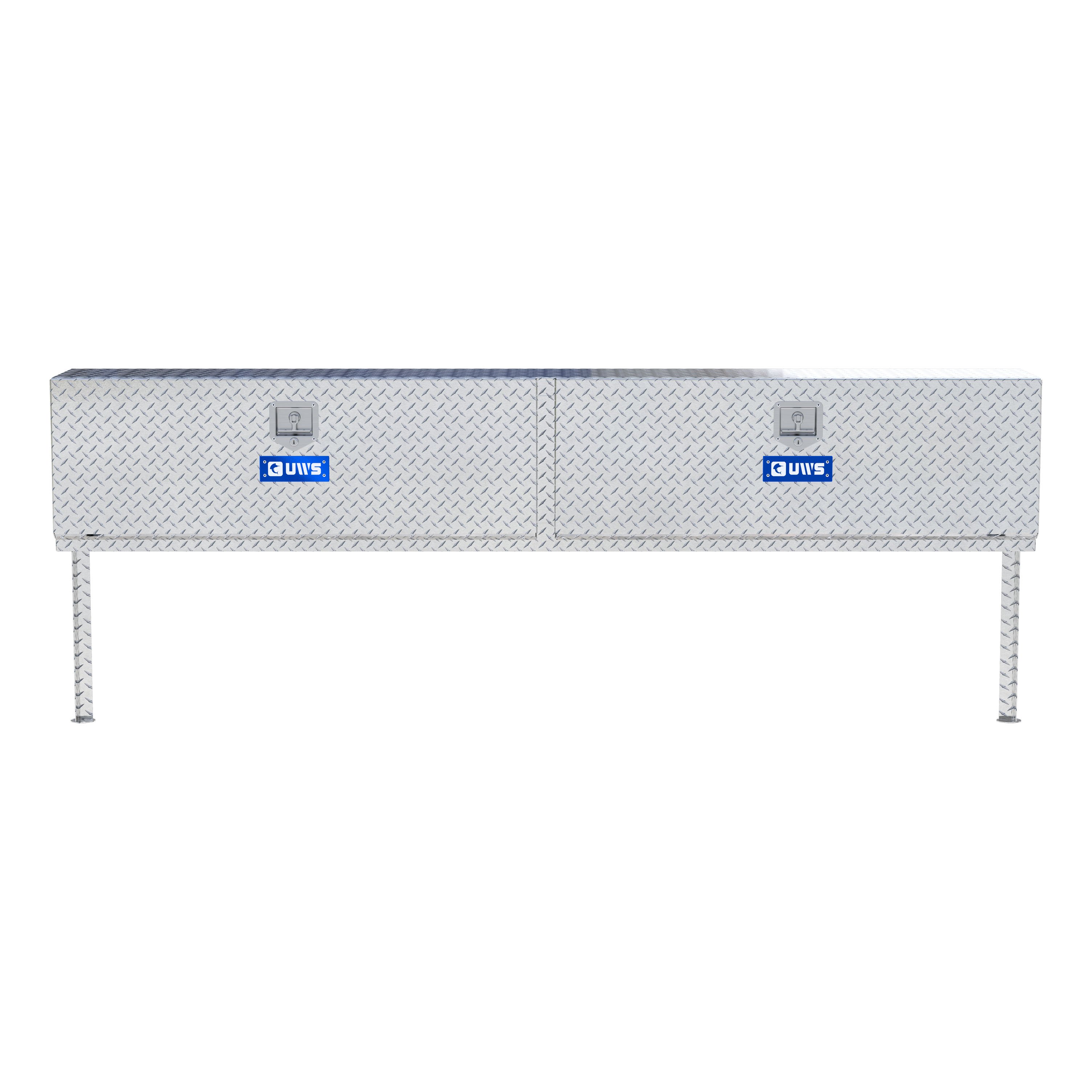 UWS TBTS-96 - Topside Tool Box, Bright Aluminum