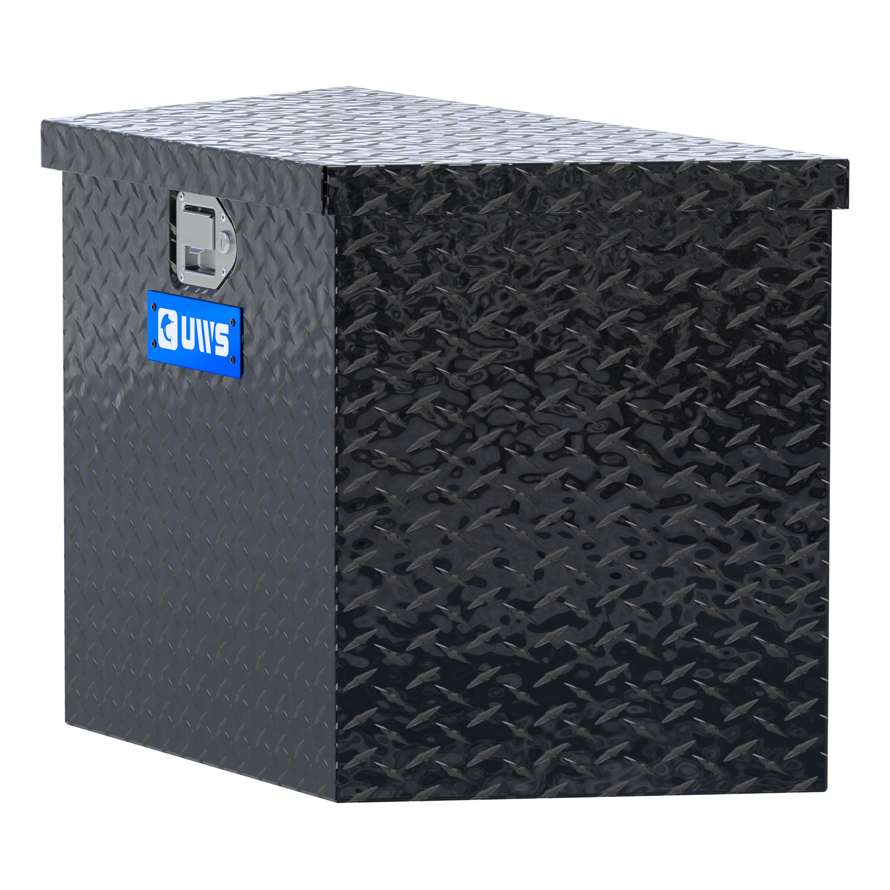 UWS TBV-34-BLK - Trailer Tongue Box, Gloss Black Powder Coat