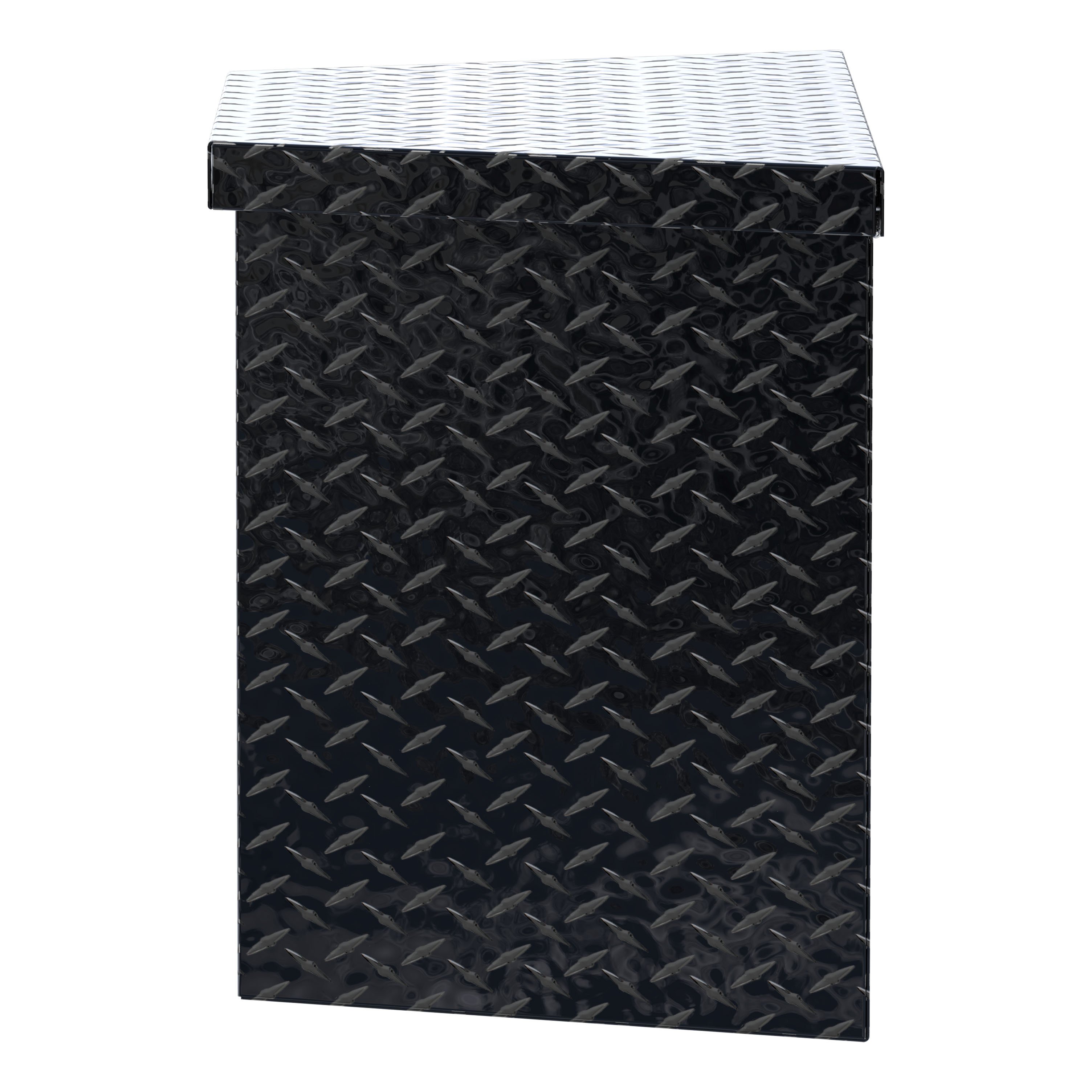 UWS TBV-34-BLK - Trailer Tongue Box, Gloss Black Powder Coat