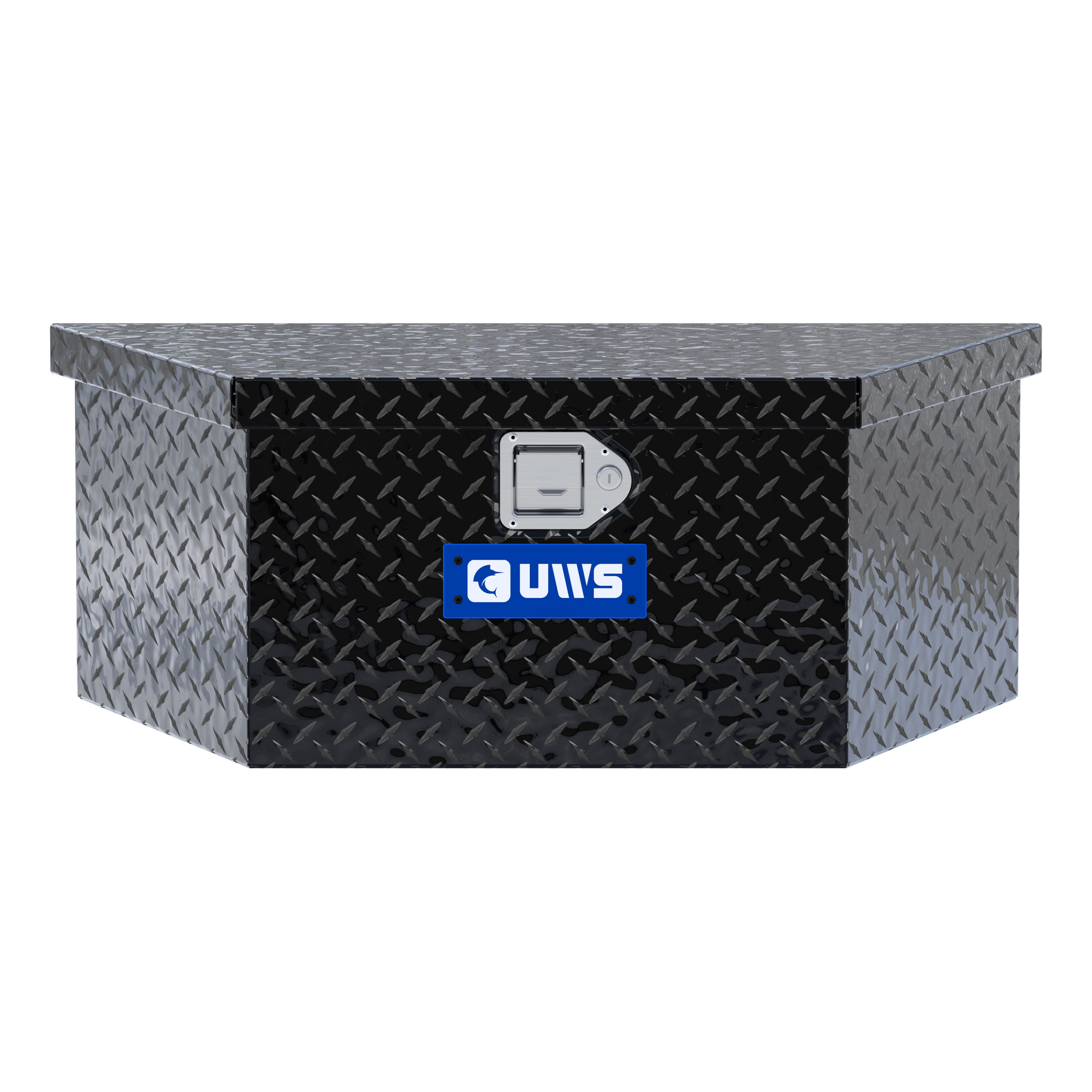 UWS TBV-34-LP-BLK - Trailer Tongue Box, Gloss Black Powder Coat
