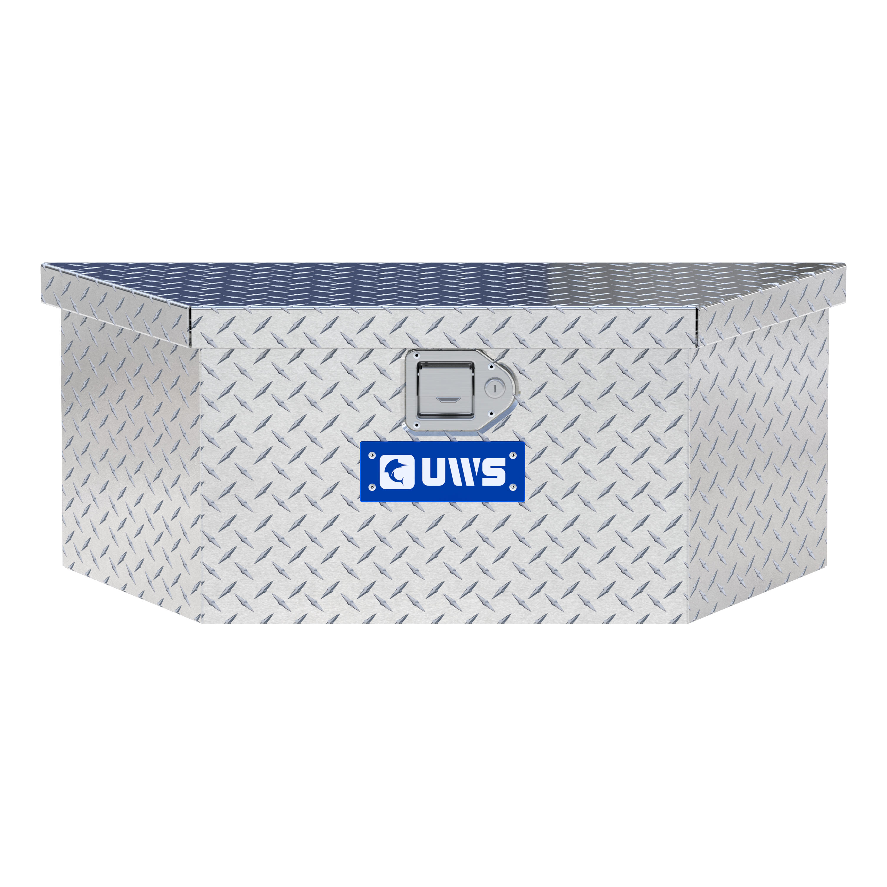 UWS TBV-34-LP - Trailer Tongue Box, Bright Aluminum