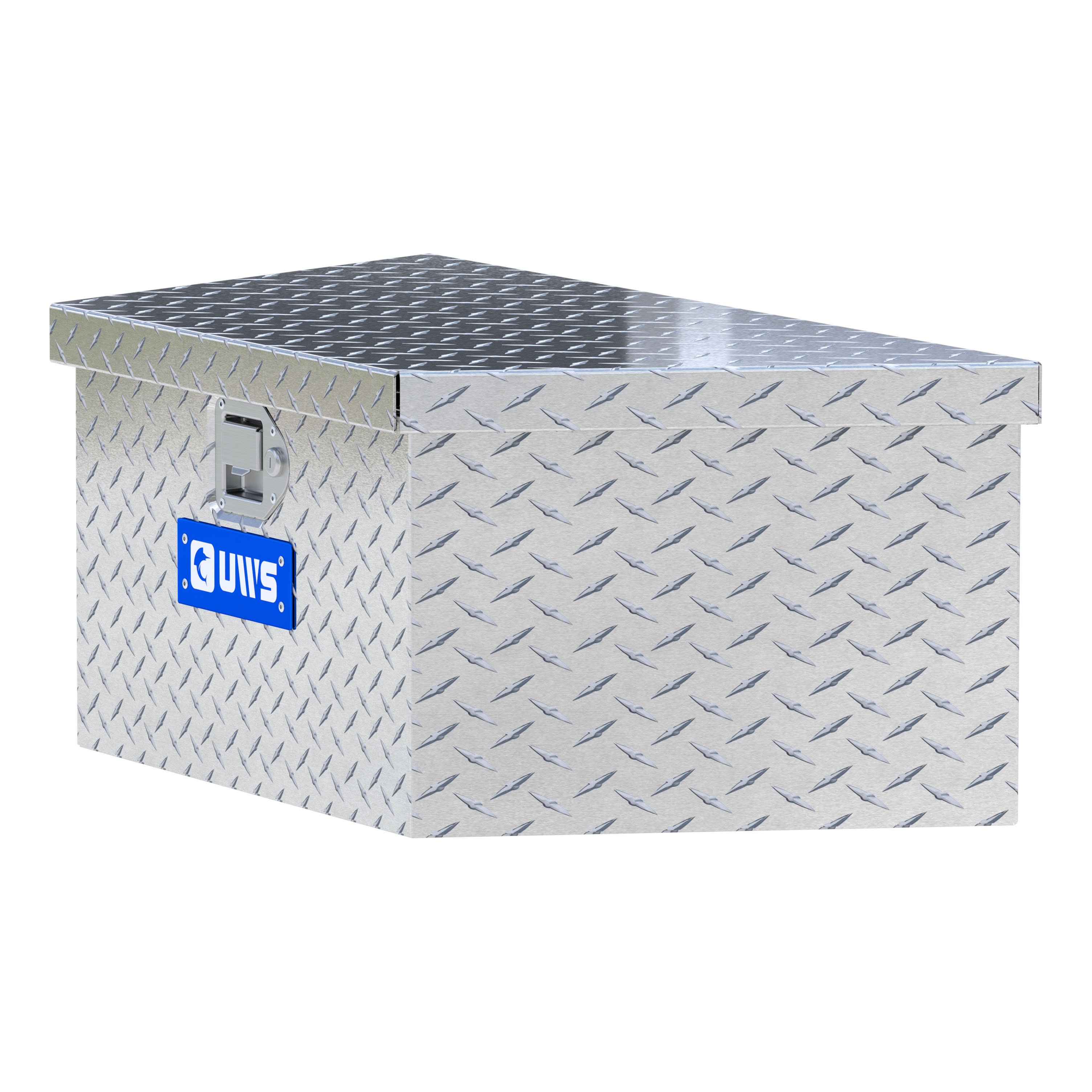 UWS TBV-34-LP - Trailer Tongue Box, Bright Aluminum