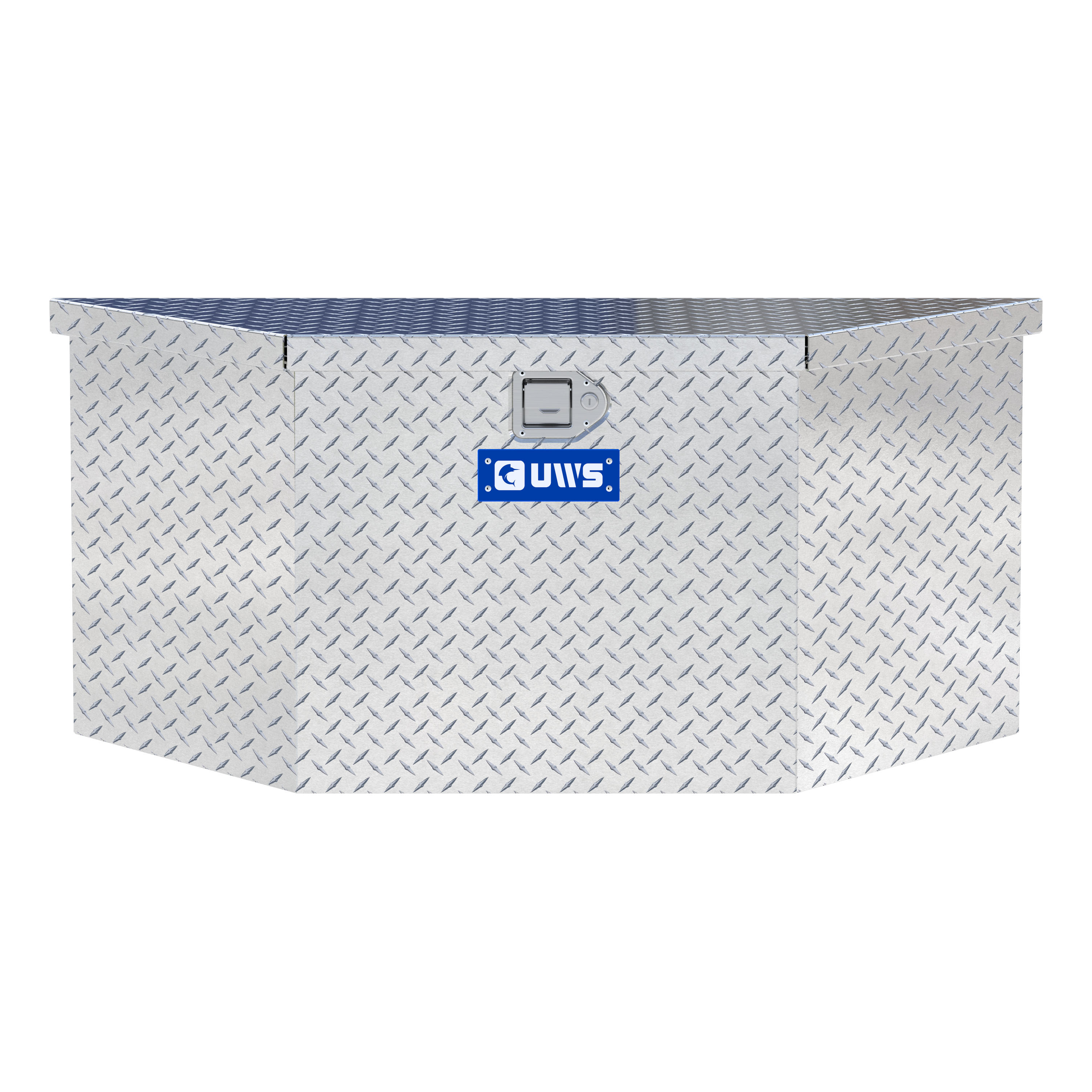 UWS TBV-49 - Trailer Tongue Box, Bright Aluminum