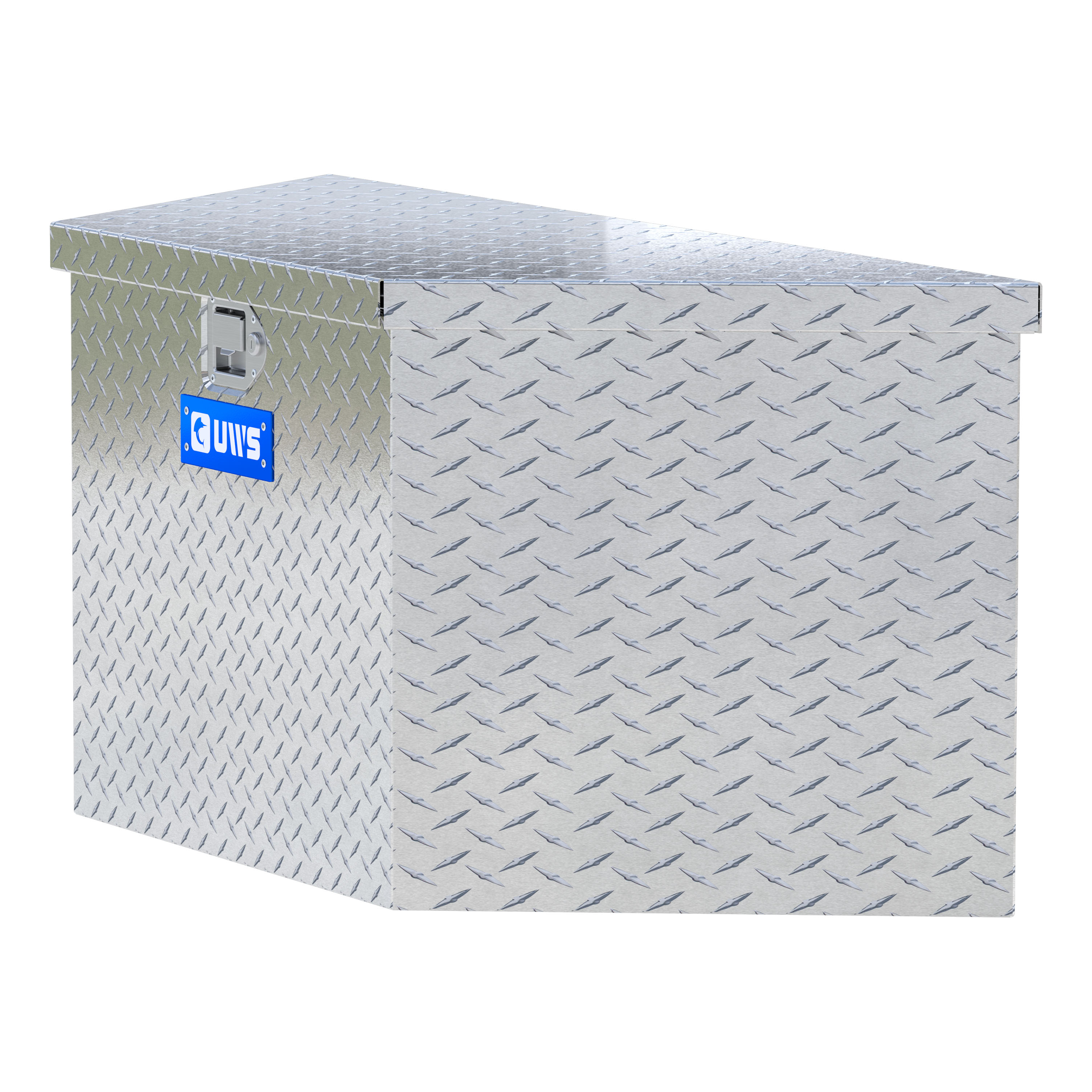 UWS TBV-49 - Trailer Tongue Box, Bright Aluminum