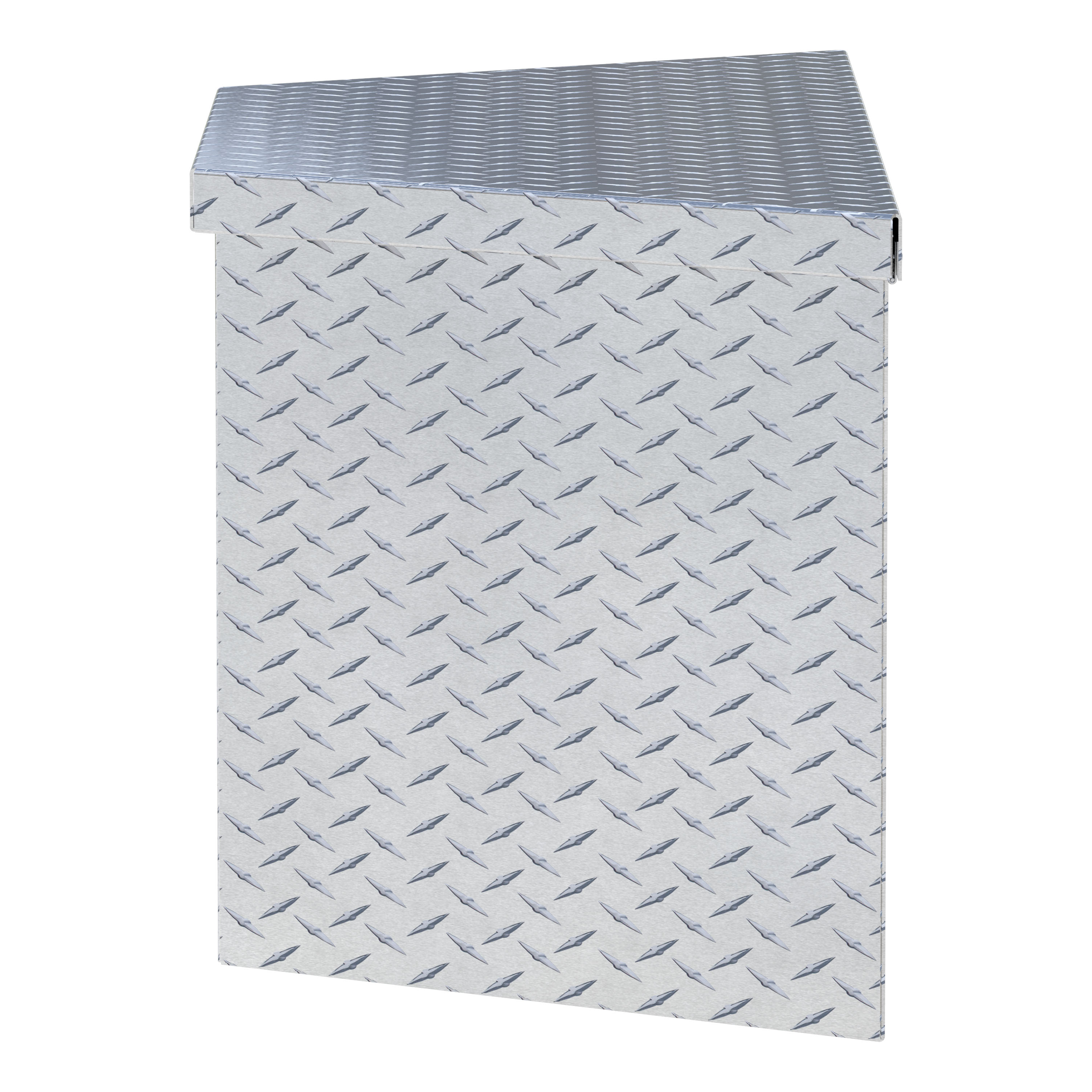 UWS TBV-49 - Trailer Tongue Box, Bright Aluminum