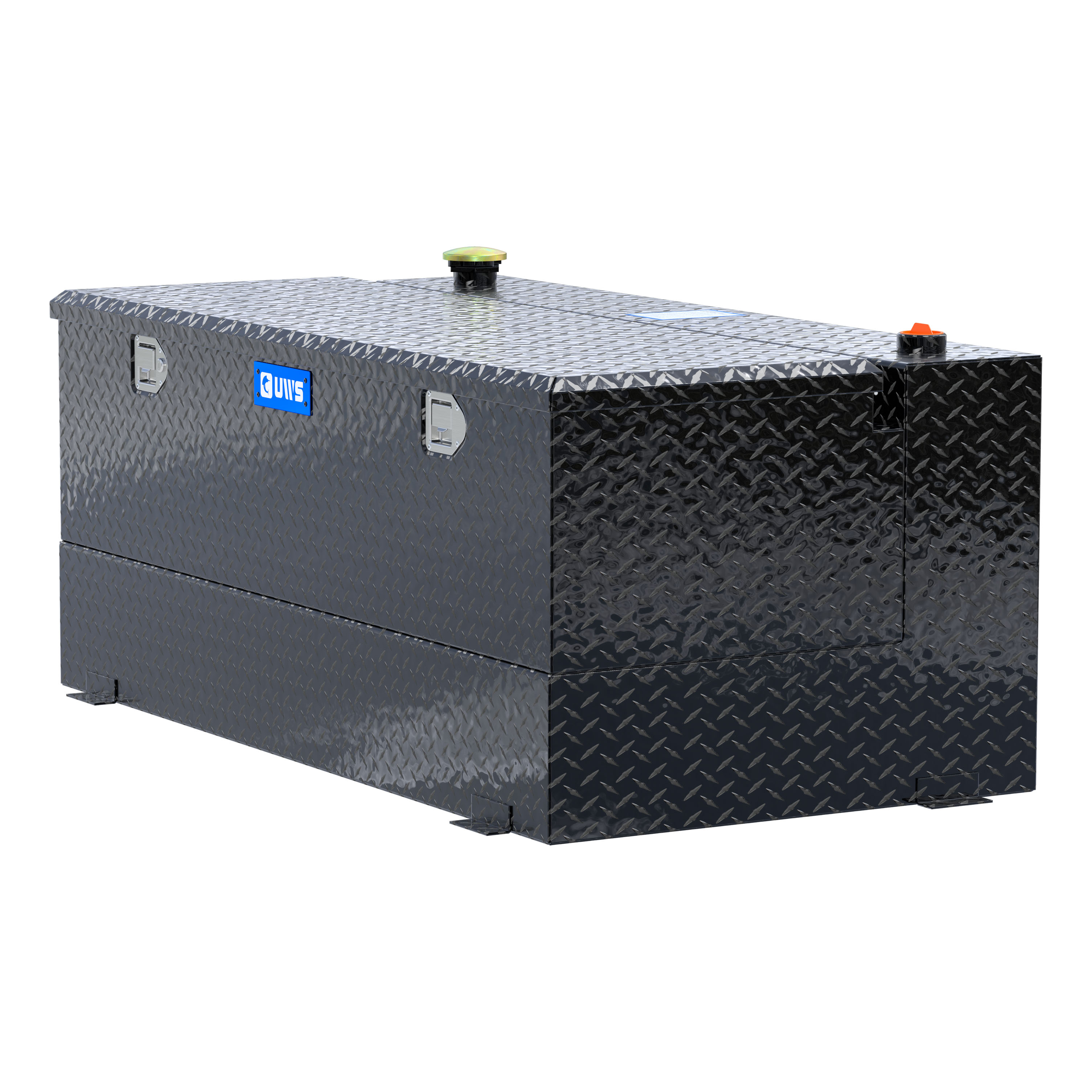 UWS TT-100-CB-B - Combo Transfer Tank, Gloss Black Powder Coat
