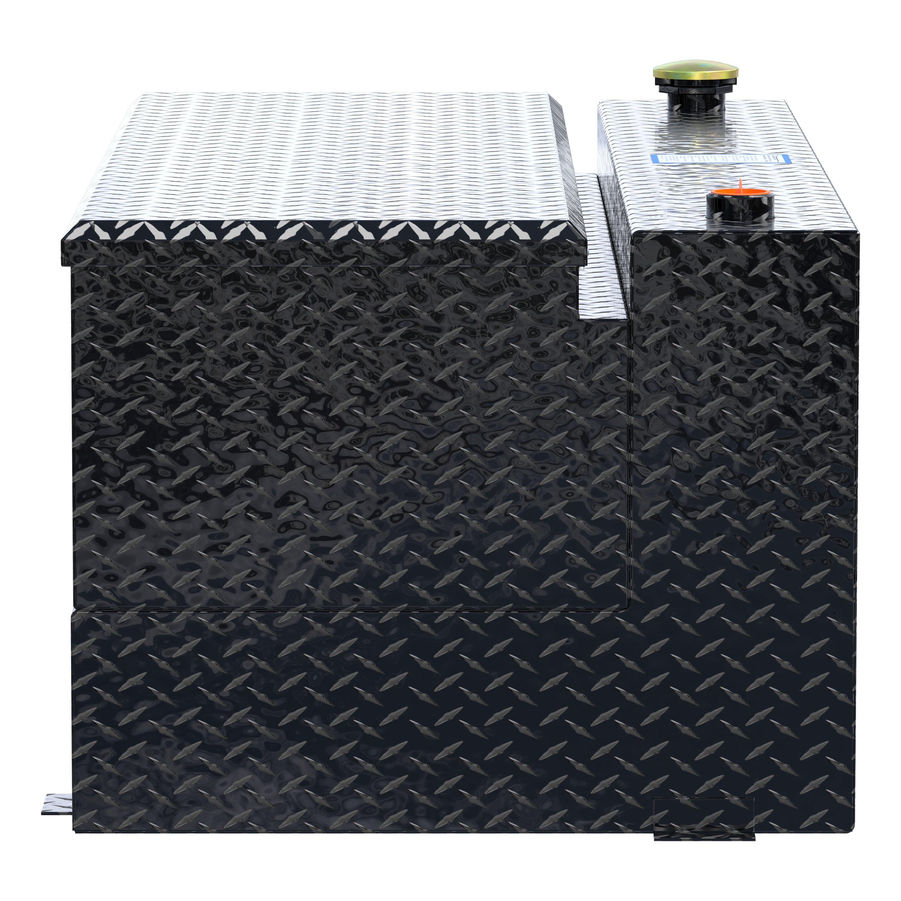 UWS TT-100-CB-B - Combo Transfer Tank, Gloss Black Powder Coat