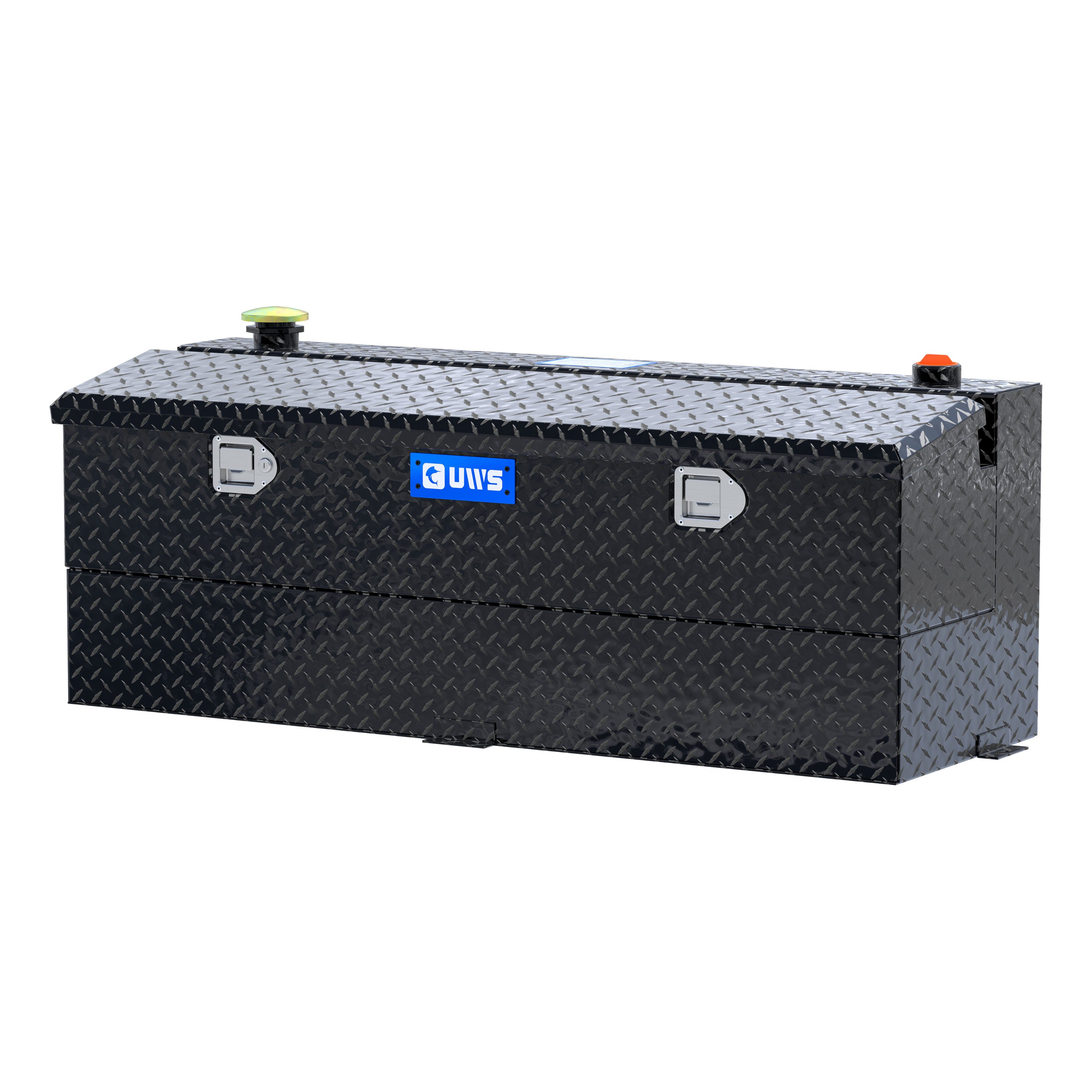 UWS TT-45-COMBO-BLK - Combo Transfer Tank, Gloss Black Powder Coat
