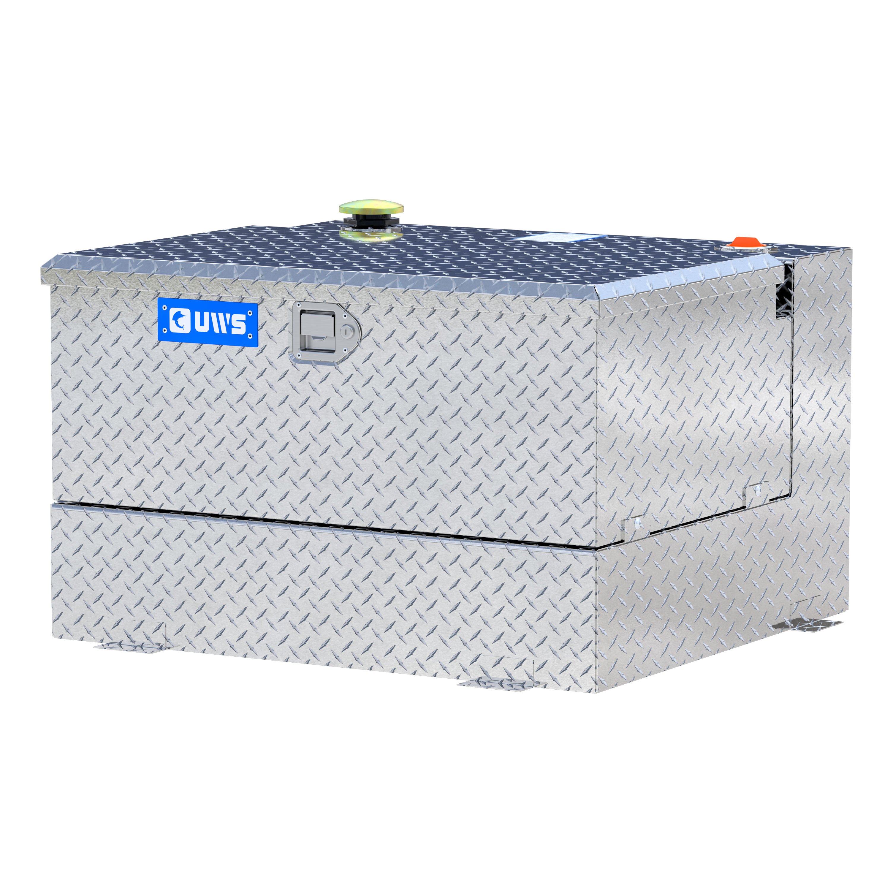 UWS TT-50-COMBO - Combo Transfer Tank, Bright Aluminum