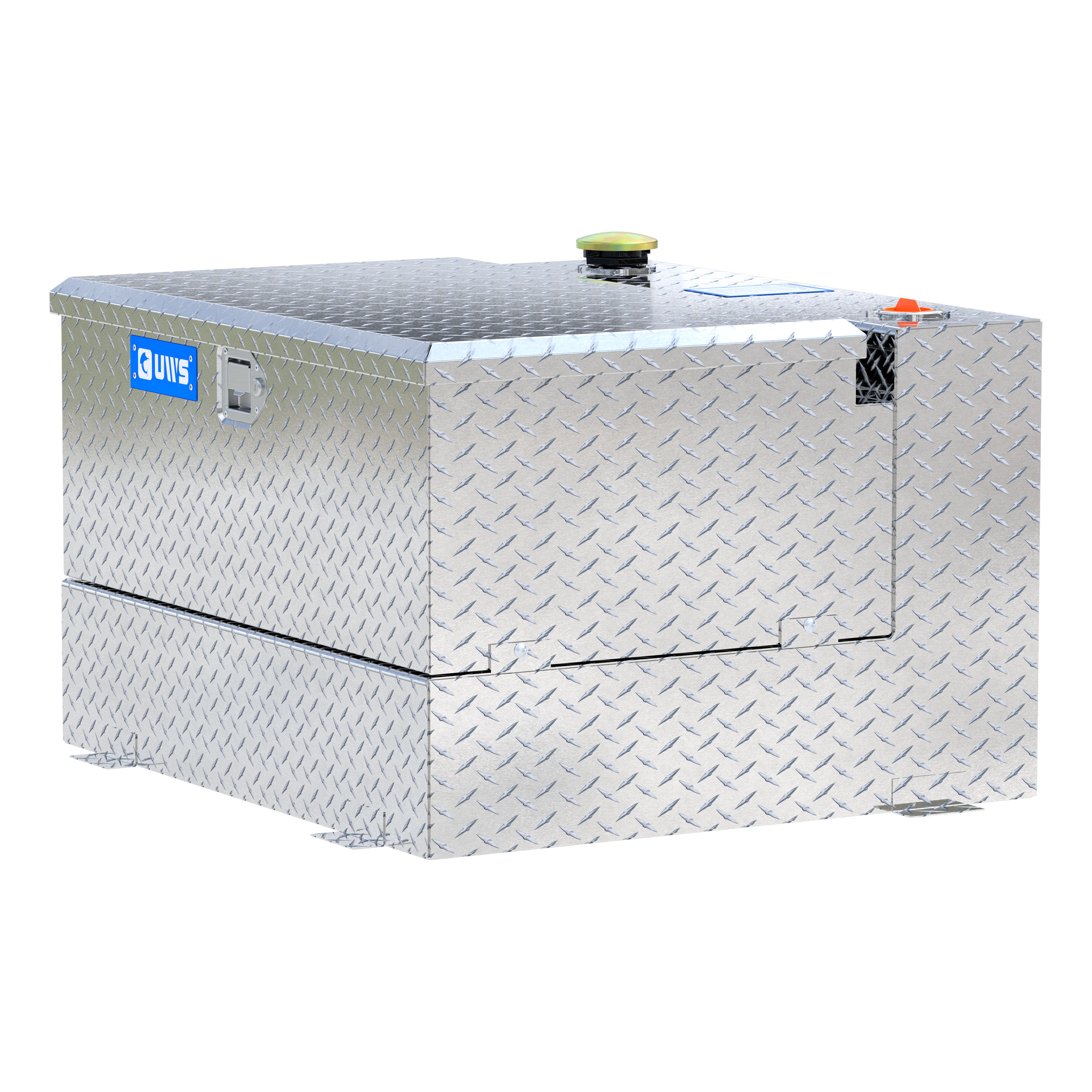 UWS TT-50-COMBO - Combo Transfer Tank, Bright Aluminum