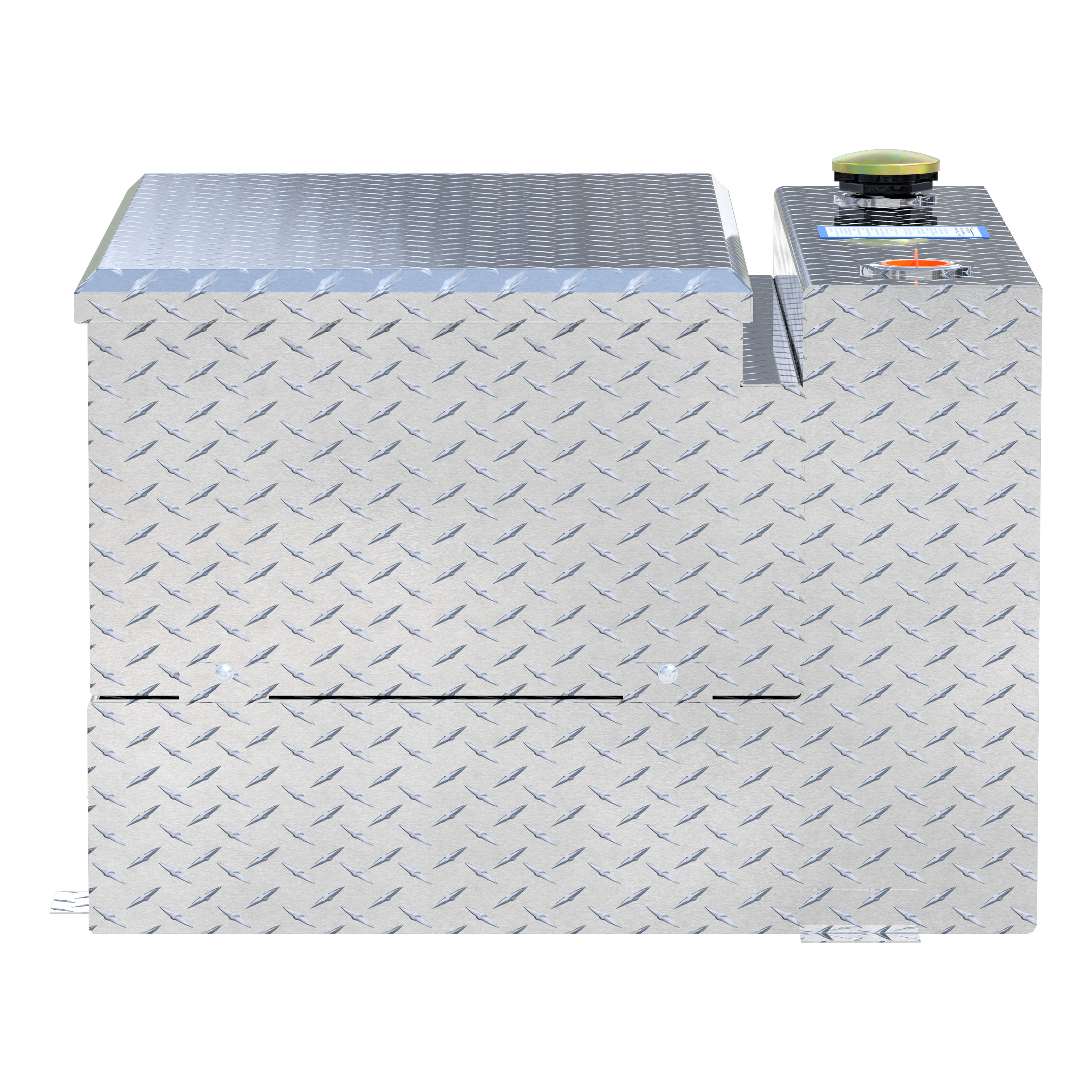 UWS TT-50-COMBO - Combo Transfer Tank, Bright Aluminum