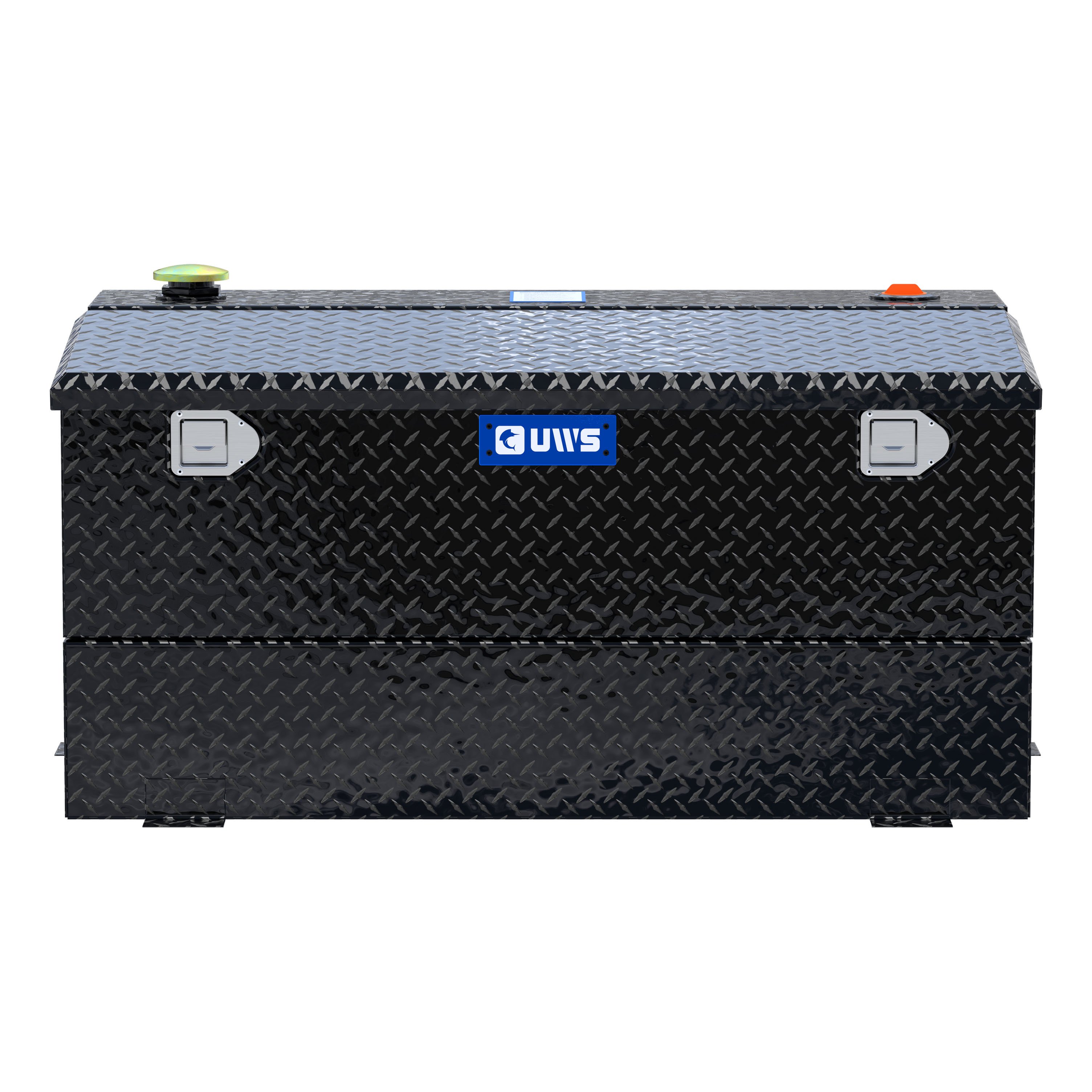 UWS TT-75-COMBO-BLK - Combo Transfer Tank, Gloss Black Powder Coat