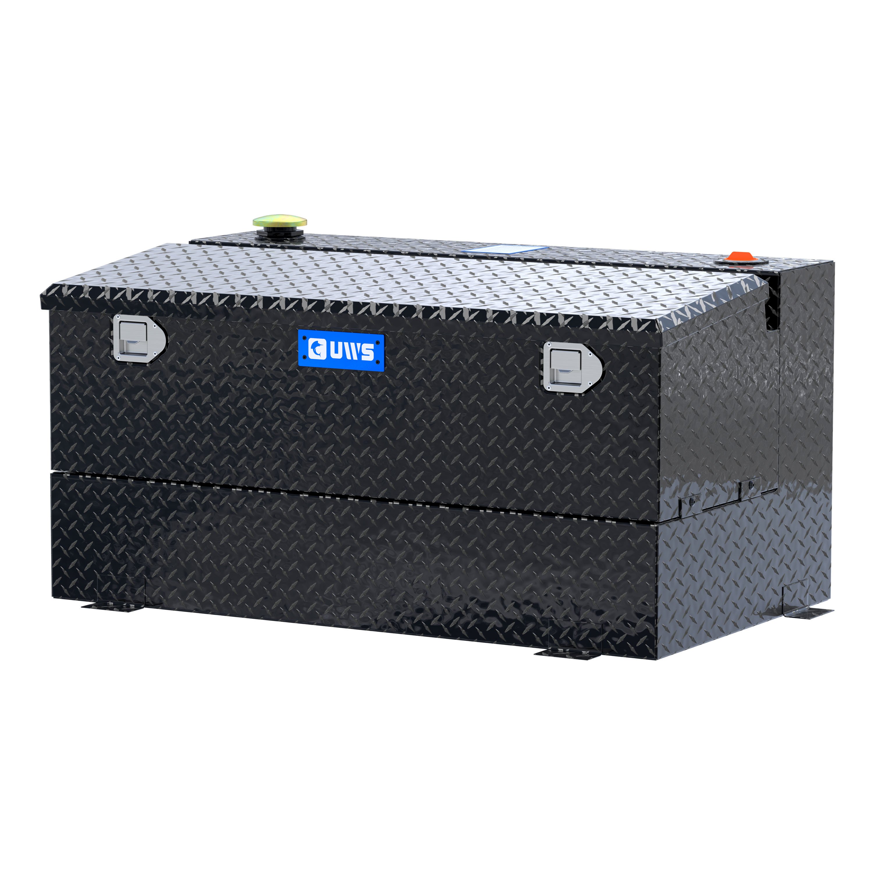 UWS TT-75-COMBO-BLK - Combo Transfer Tank, Gloss Black Powder Coat