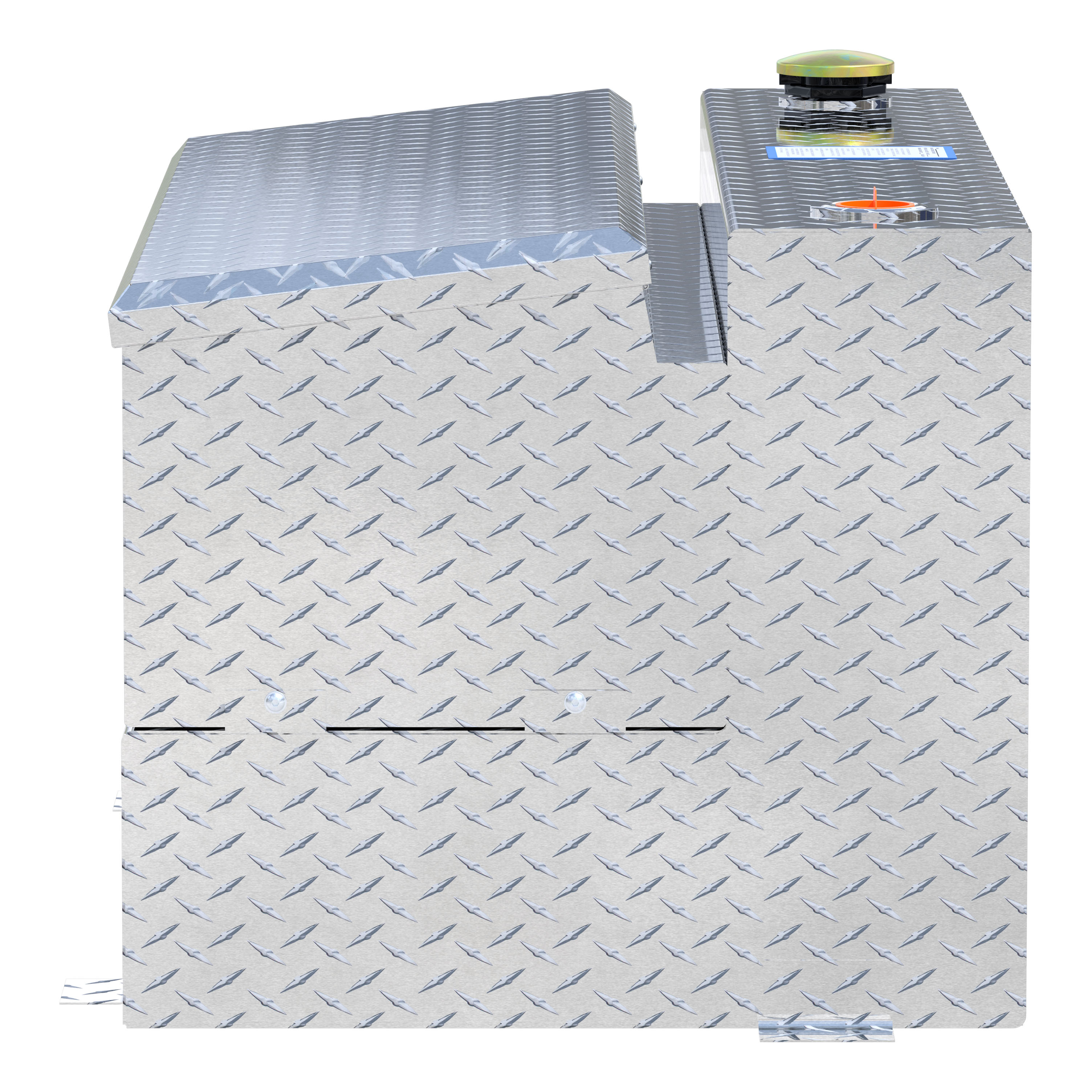 UWS TT-75-COMBO - Combo Transfer Tank, Bright Aluminum