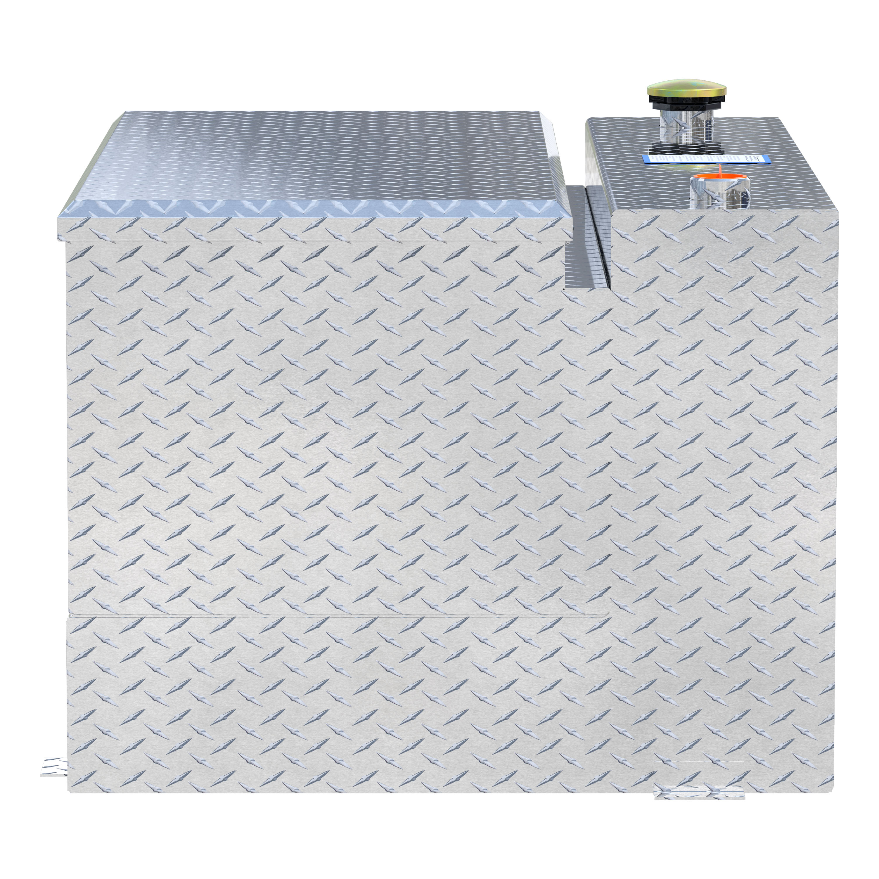UWS TT-85-COMBO - Combo Transfer Tank, Bright Aluminum