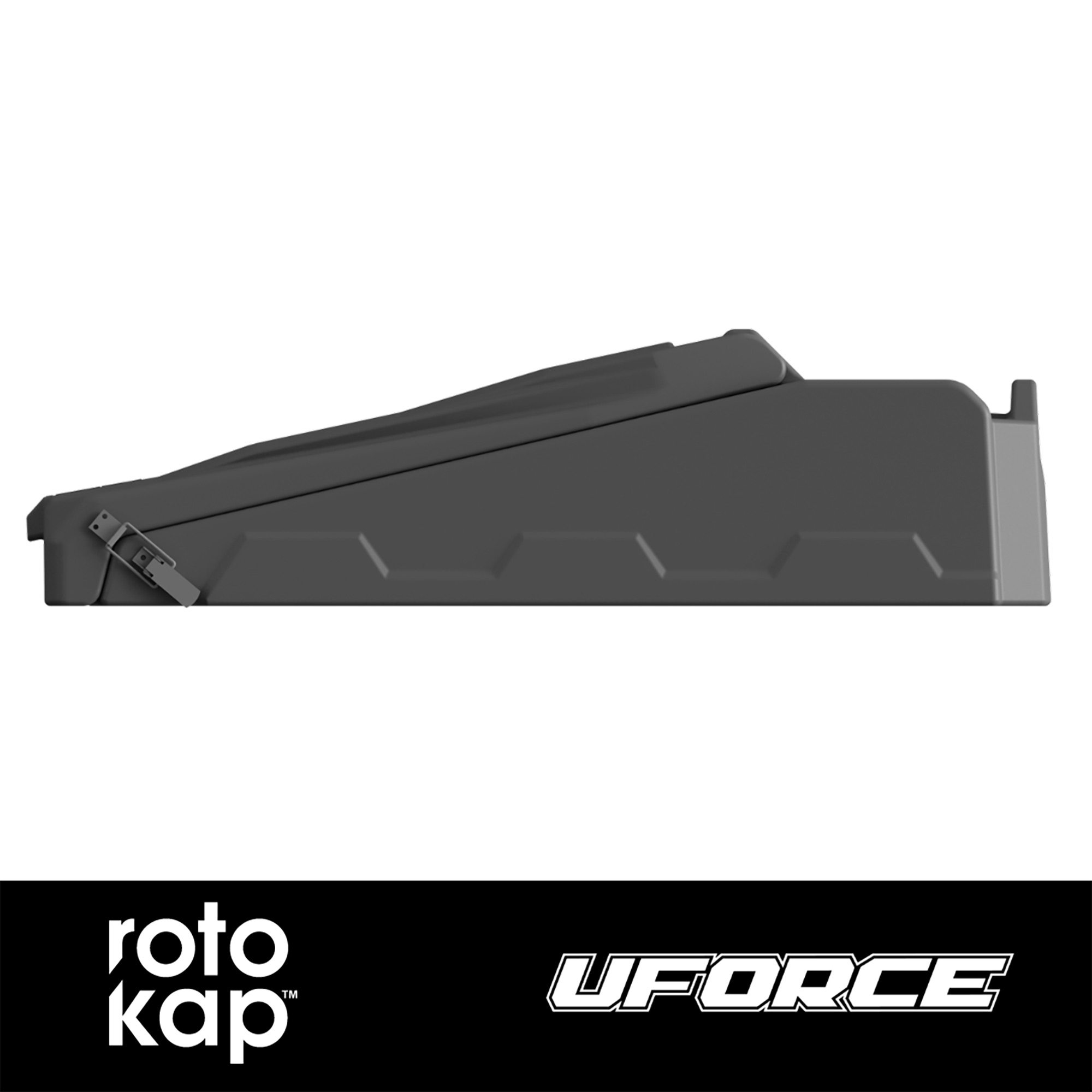 DU-HA 3PP0250 - UTV Bed Box Cover, Black, Heavy-Duty Polyethylene