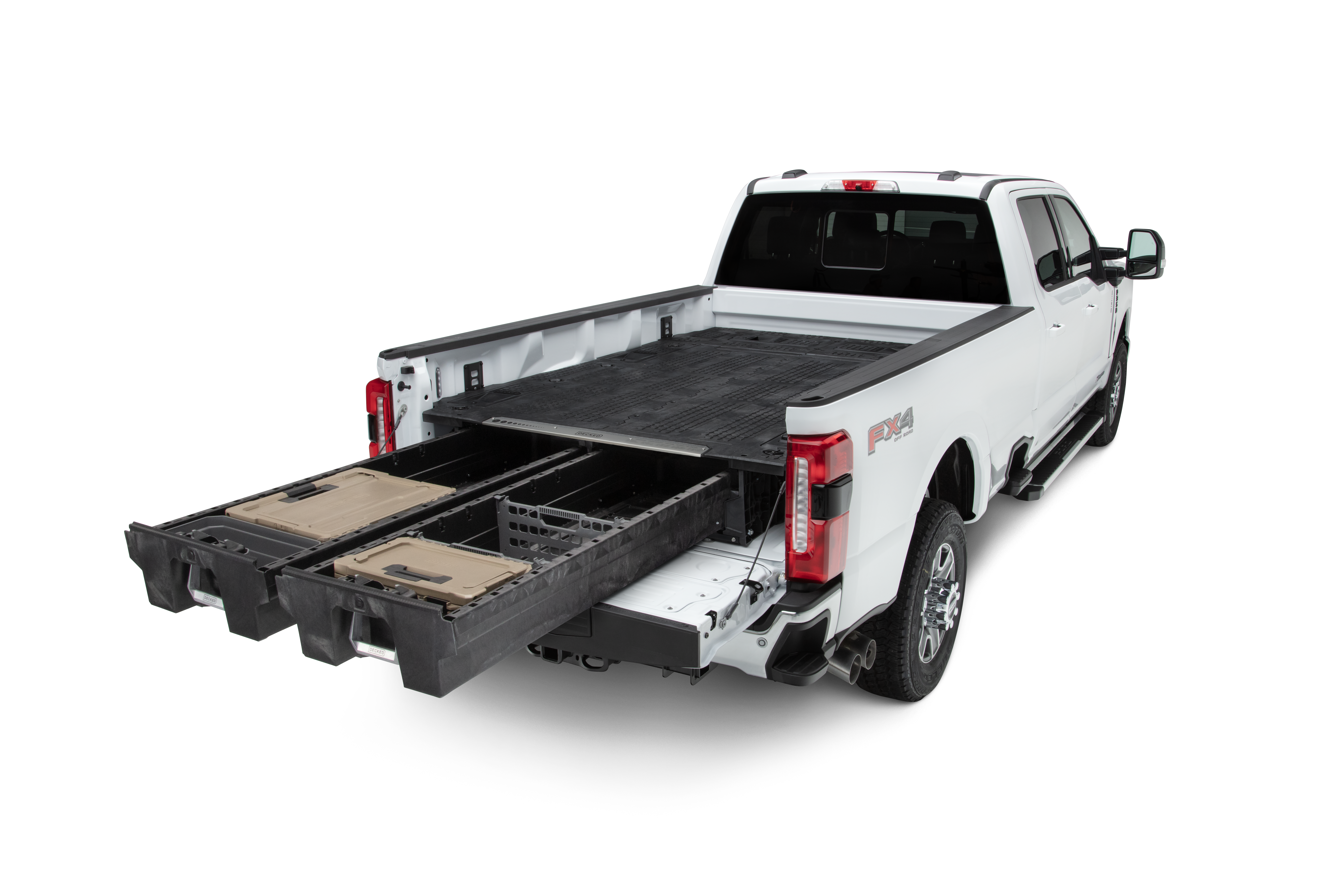 DECKED XS4LF - Truck Bed Drawer System, 8'2" Bed, Black