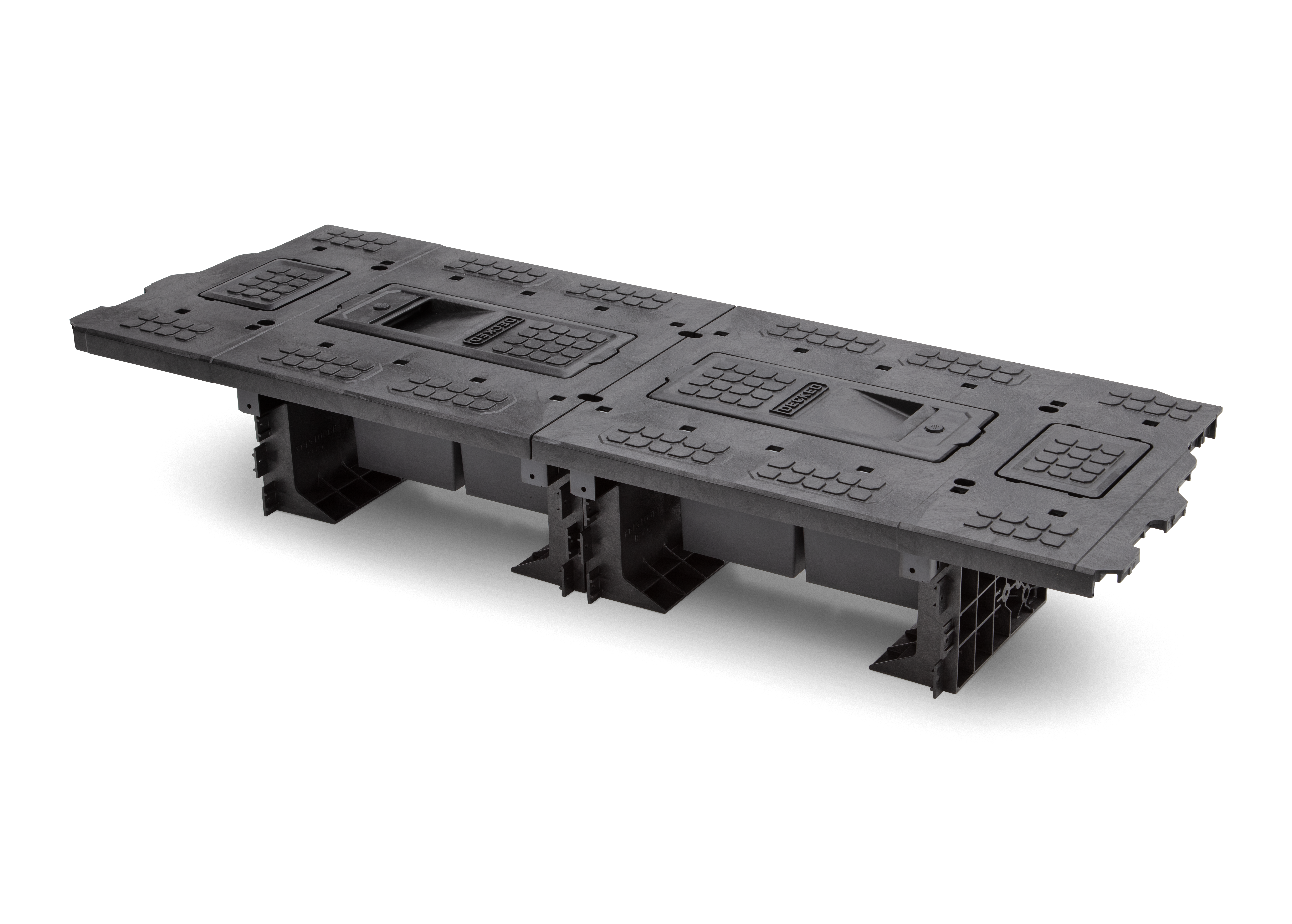 DECKED XS4LF - Truck Bed Drawer System, 8'2" Bed, Black