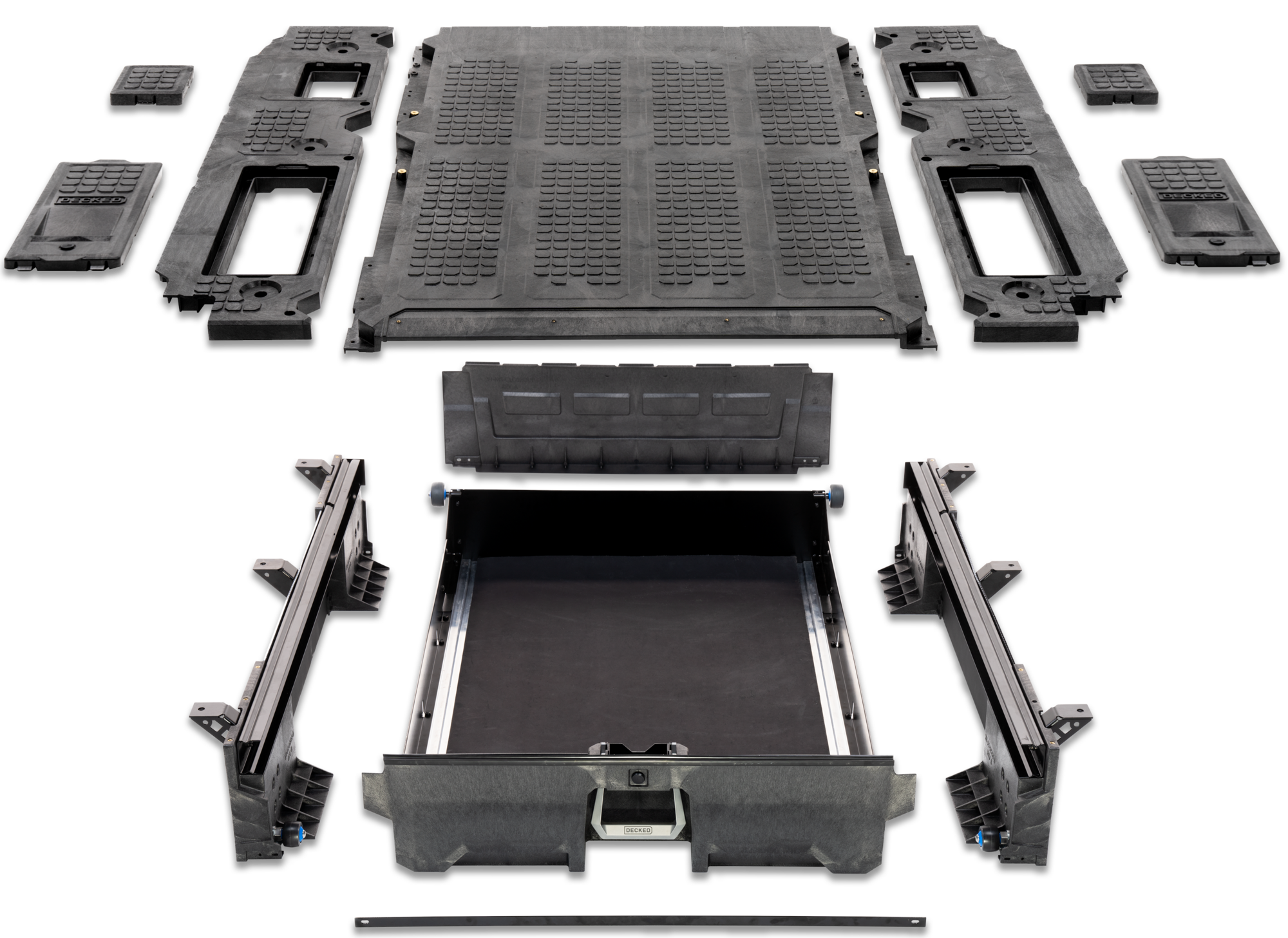 DECKED YT5 - Truck Bed Drawer System, Black