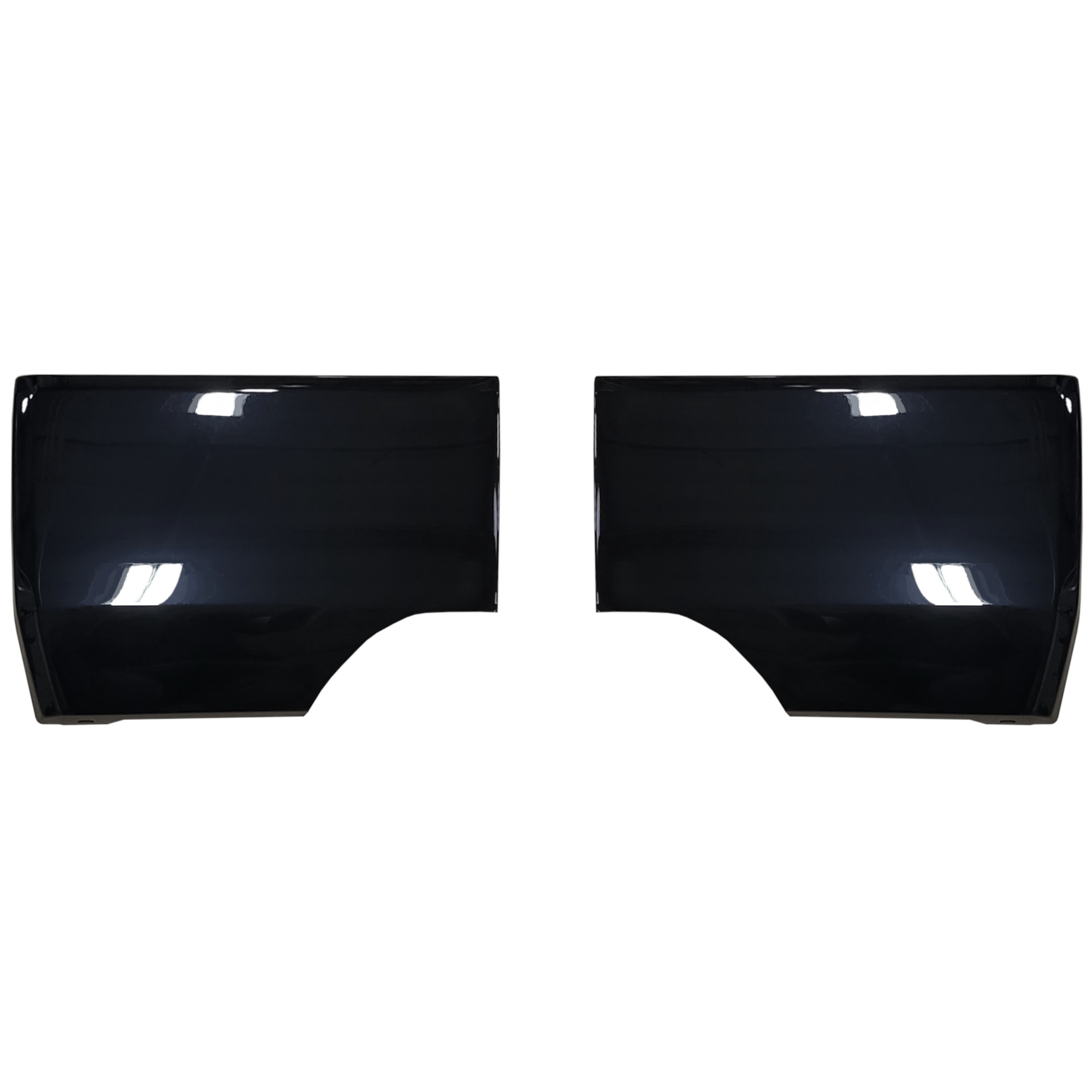 BumperShellz 2022-2024 Toyota Tundra Rear Bumper Cover 2pc, Gloss Black