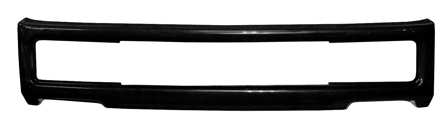 BumperShellz 2018-2020 Ford F-150 Front Bumper Cover Center Section w/Tow Hooks, 1pc, Gloss Black
