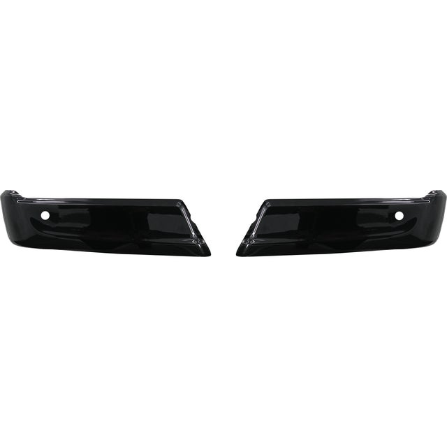 BumperShellz 2021-2023 Ford F-150 Rear Bumper Cover w/Sensors, 2pc, Gloss Black