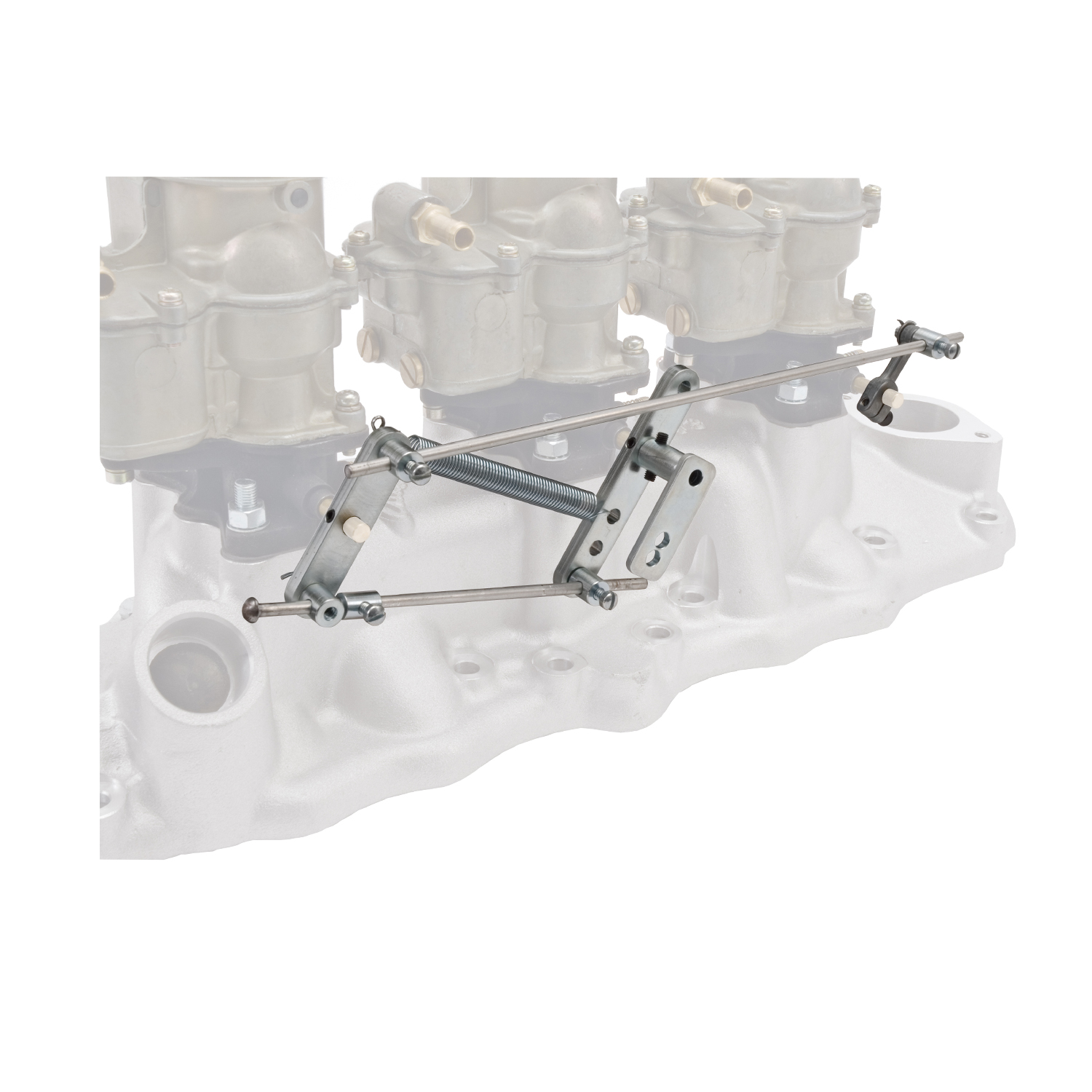 Edelbrock 1033 94 Carburetor Progressive Throttle Linkage Kit For Tripple Carb Set-up