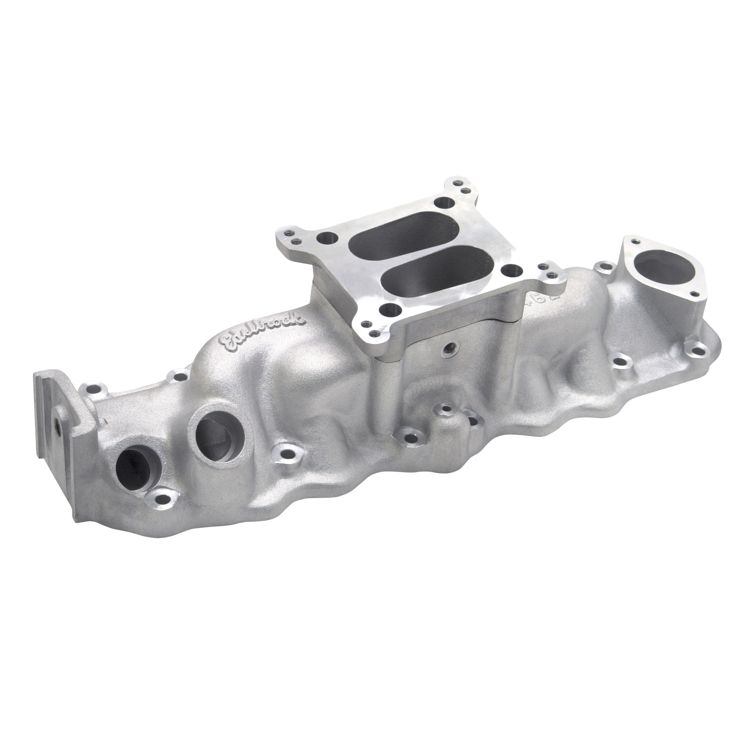 Edelbrock 1107 4-Barrel Intake Manifold Ford Flathead