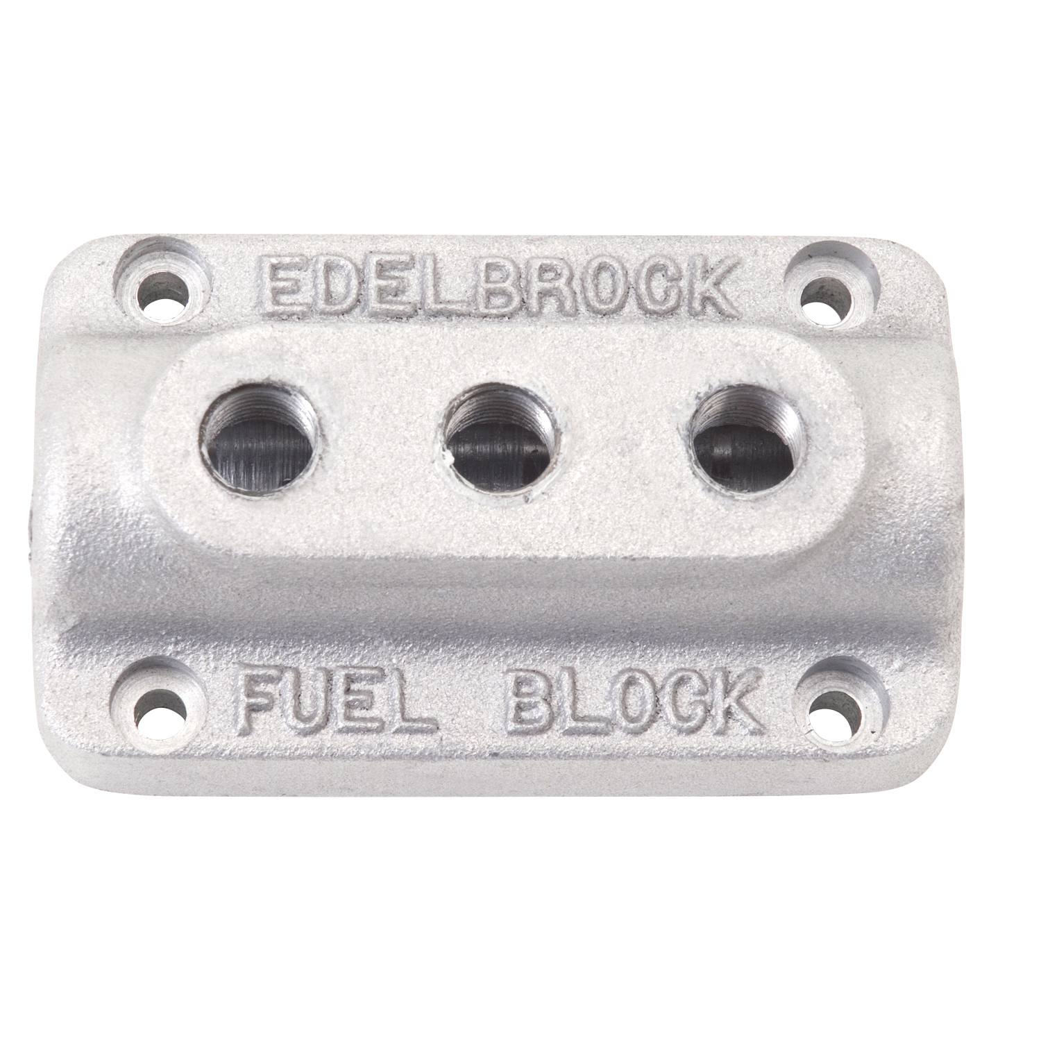 Edelbrock 1285 Triple Outlet Fuel Block Kit