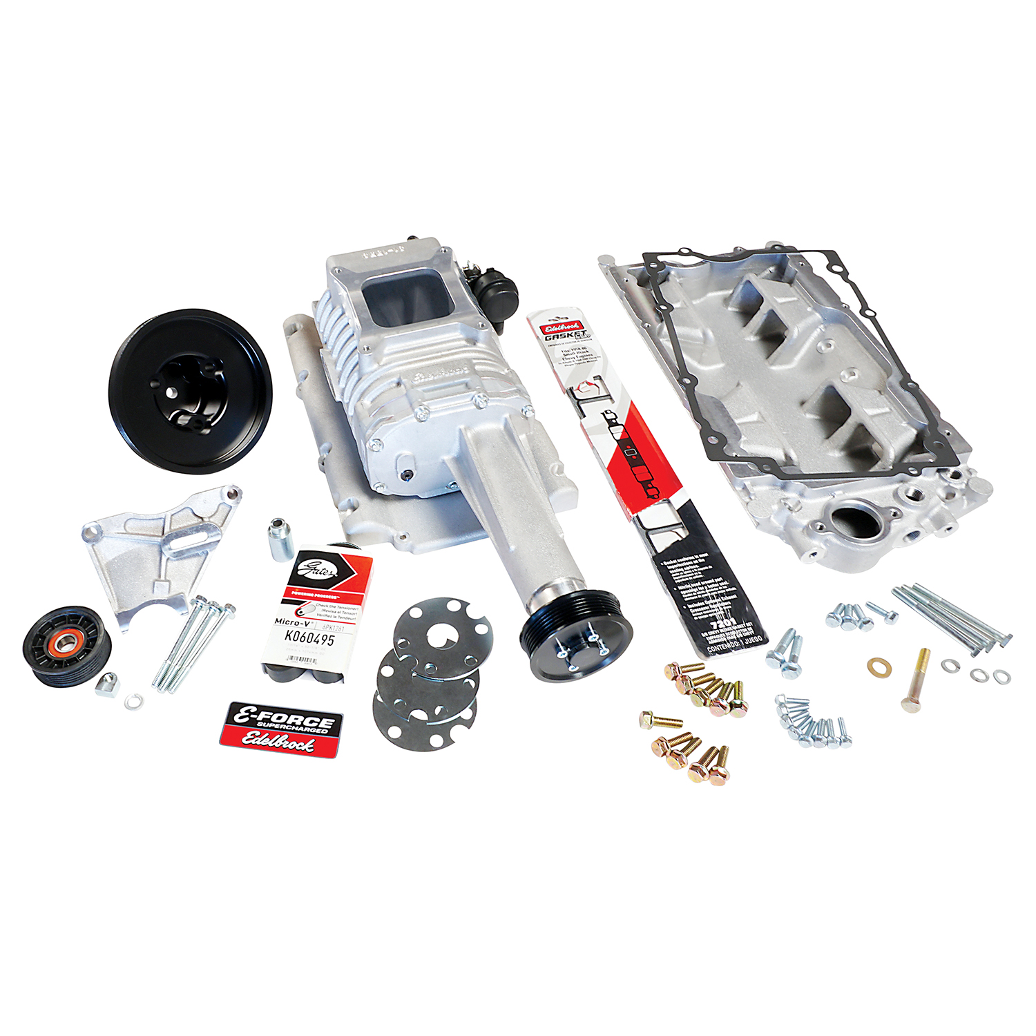Edelbrock 1551 E-Force H122 Supercharger For 1957-86 SBC - Carbureted
