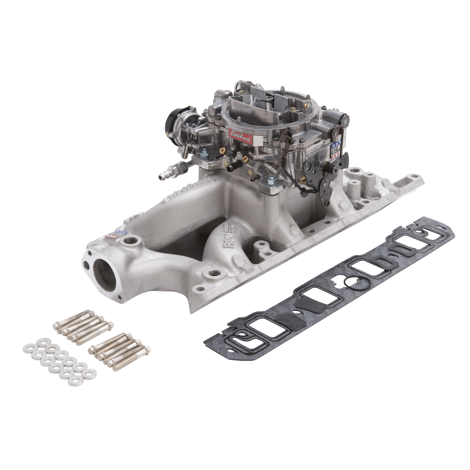 Edelbrock 2023 Manifold & Carb Kit