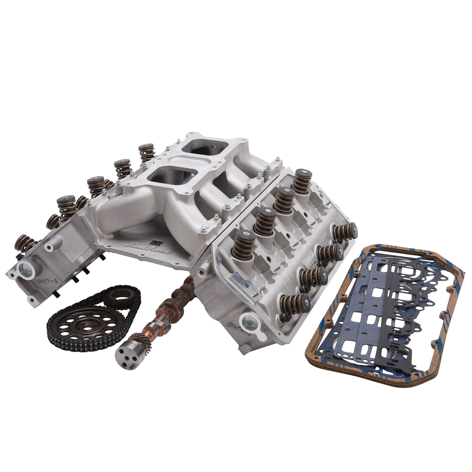 Edelbrock 2052 Performer RPM 705 HP Top End Kit For Gen II Chrysler 426-572 Hemi Engines