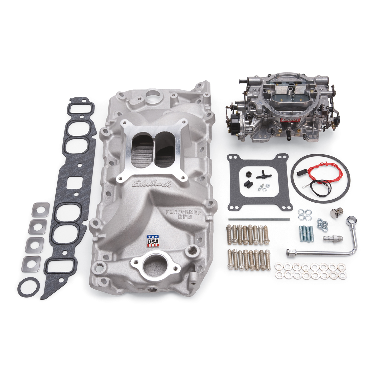 Edelbrock 2062 Manifold & Carb Kit