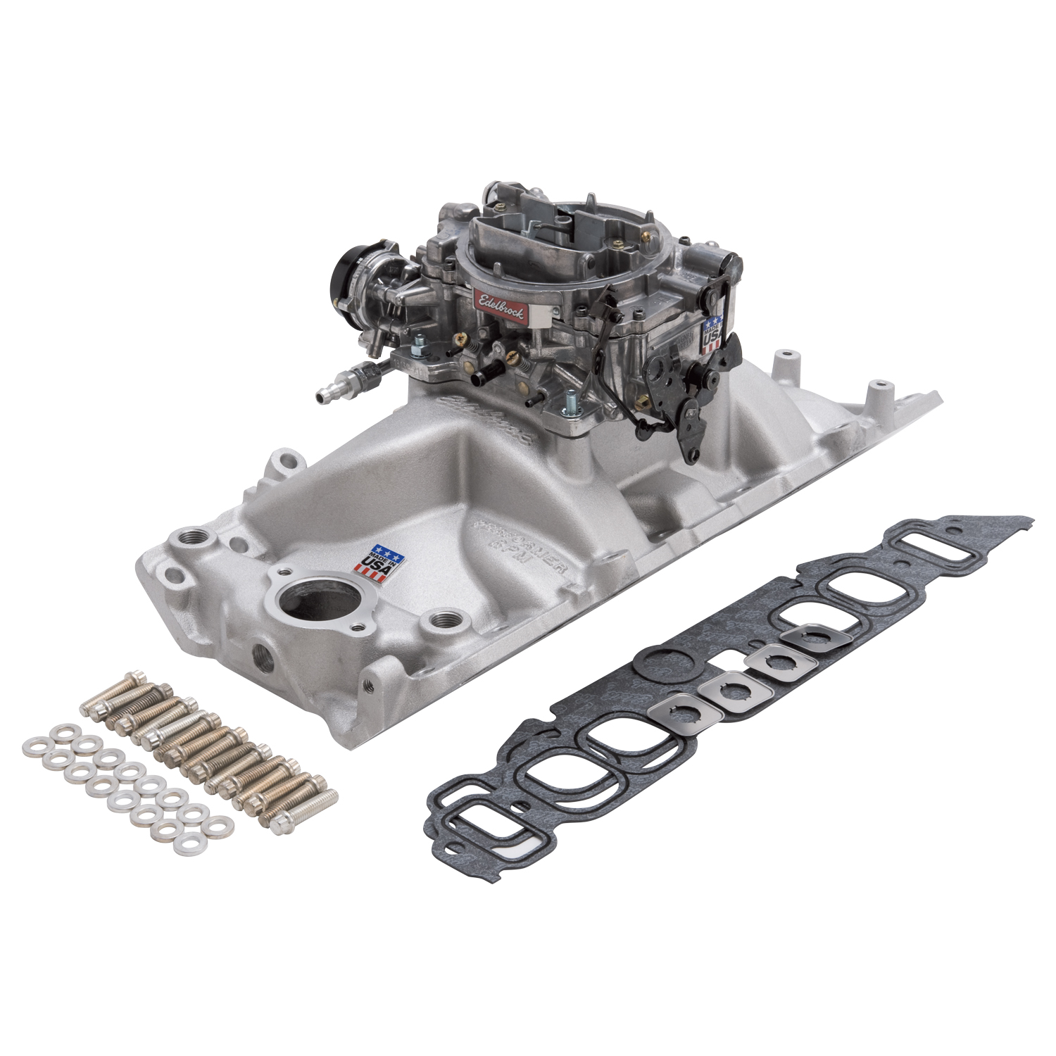Edelbrock 2062 Manifold & Carb Kit