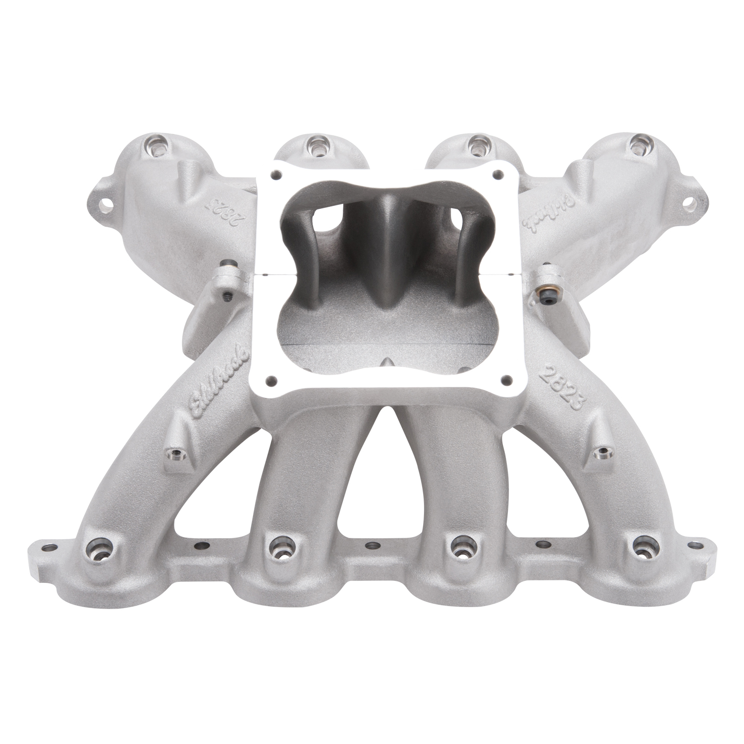 Edelbrock 2823 Super Victor Small-Block Chevy LSR Dominator Carburetor Intake Manifold