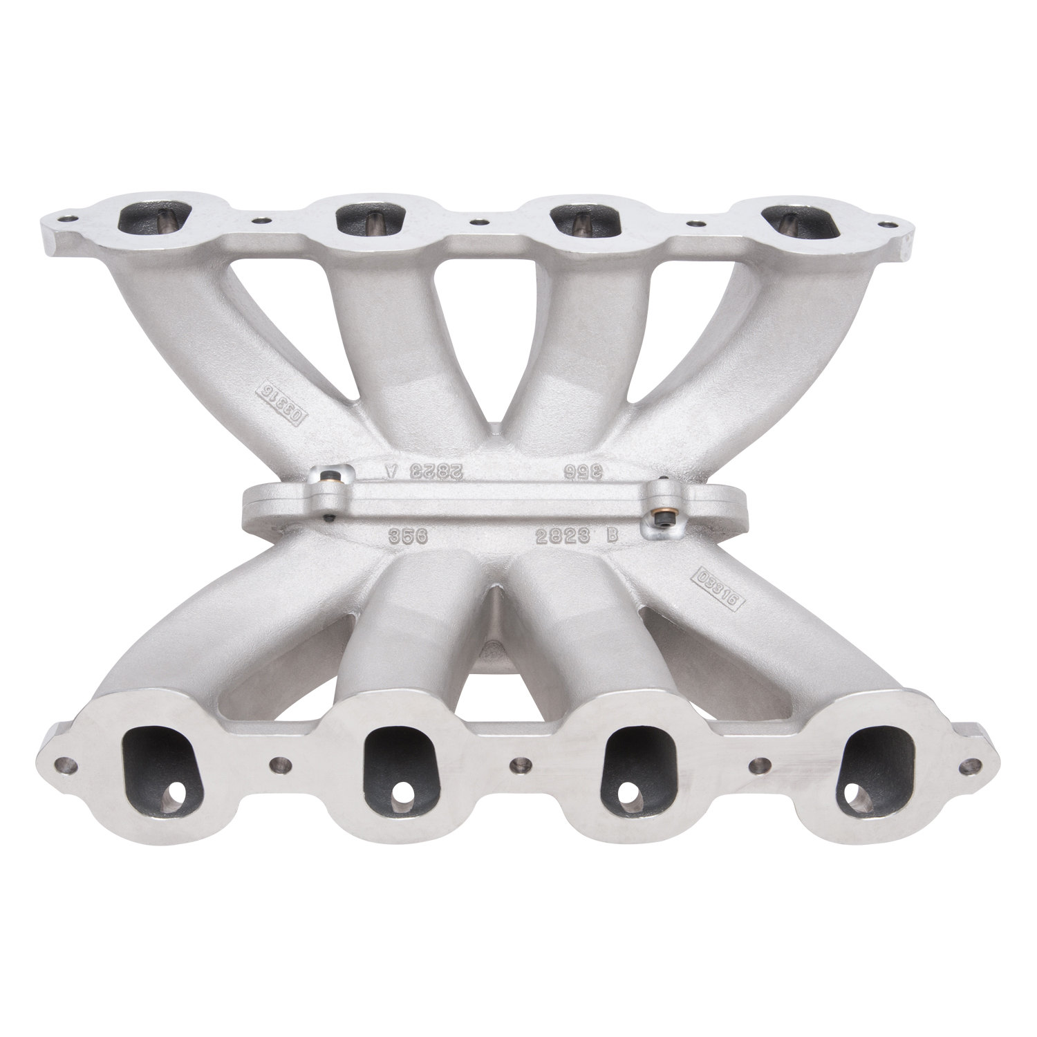 Edelbrock 2823 Super Victor Small-Block Chevy LSR Dominator Carburetor Intake Manifold