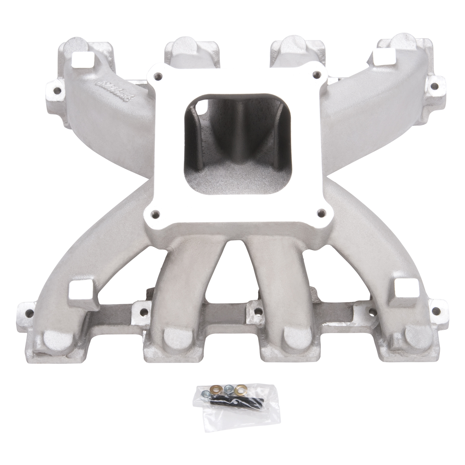 Edelbrock 2826 Super Victor Small-Block Chevy LS3 4150 Carburetor Intake Manifold