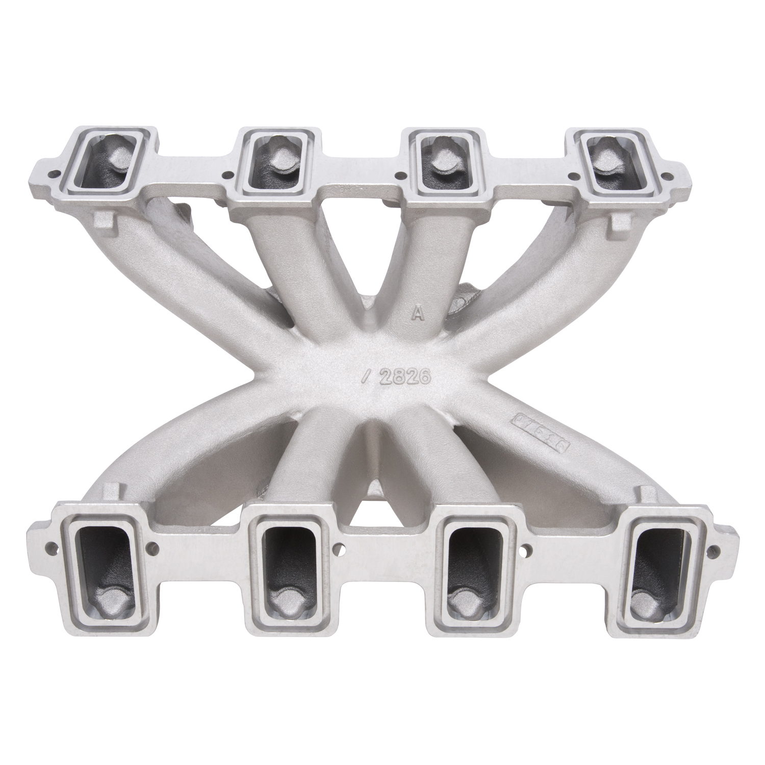 Edelbrock 2826 Super Victor Small-Block Chevy LS3 4150 Carburetor Intake Manifold