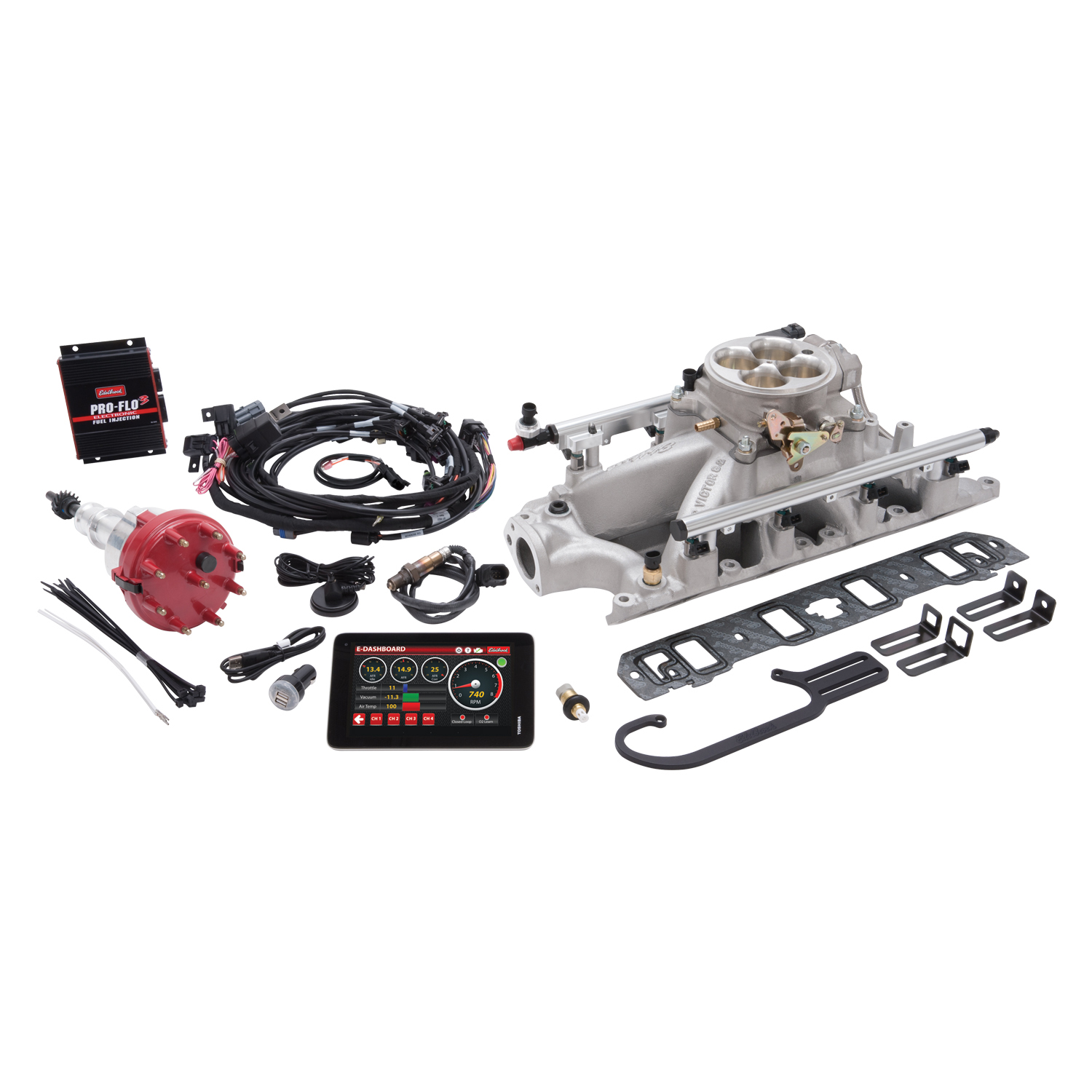AutoMeter 3240 WARNING LIGHT, BLACK PRO-LITE, INCL. RED LENS & NIGHT COVER