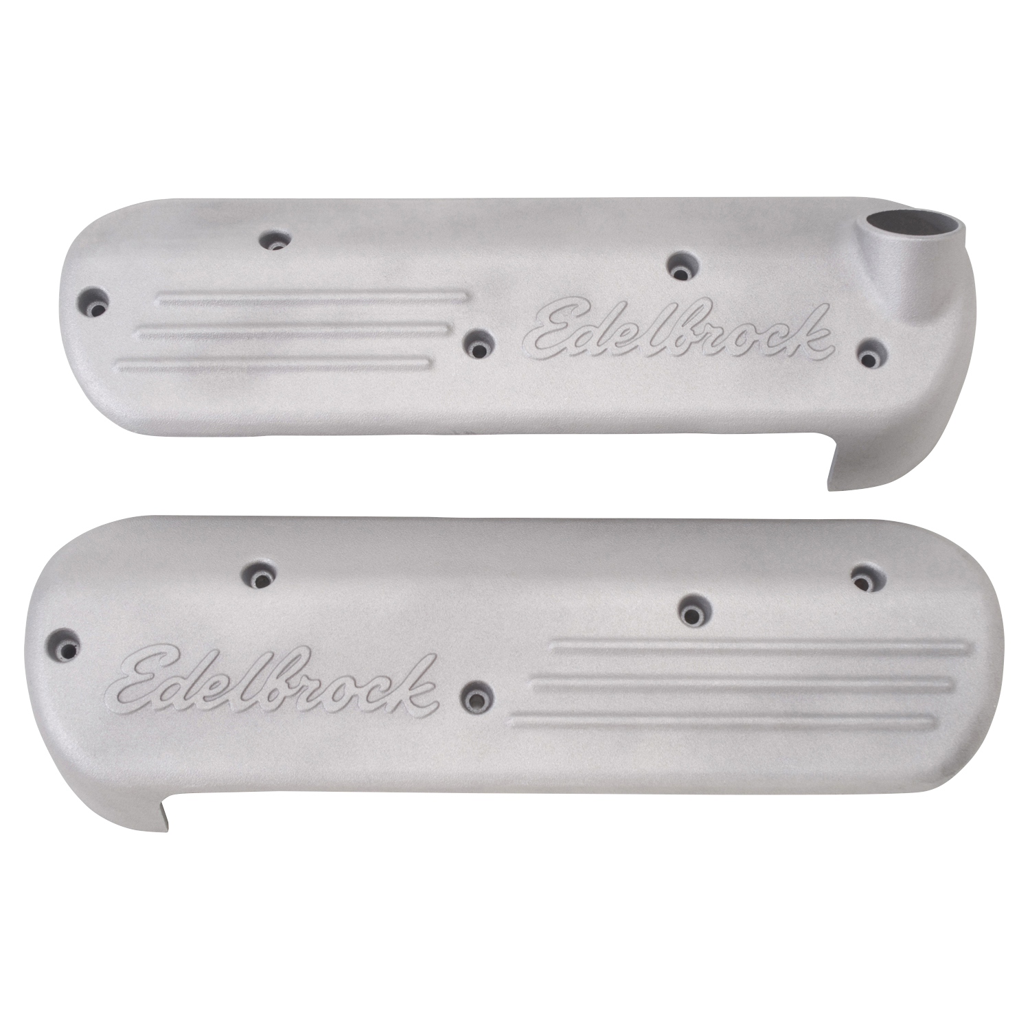 Edelbrock 4118 LS Series Coil Covers In Satin Finish (3-3/8\" Overall Height)