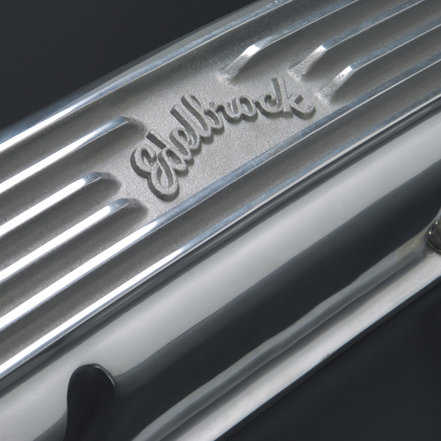 Edelbrock 4145 Classic Series Valve Cover For Chevy 262-400 V8 1959-86 Applications