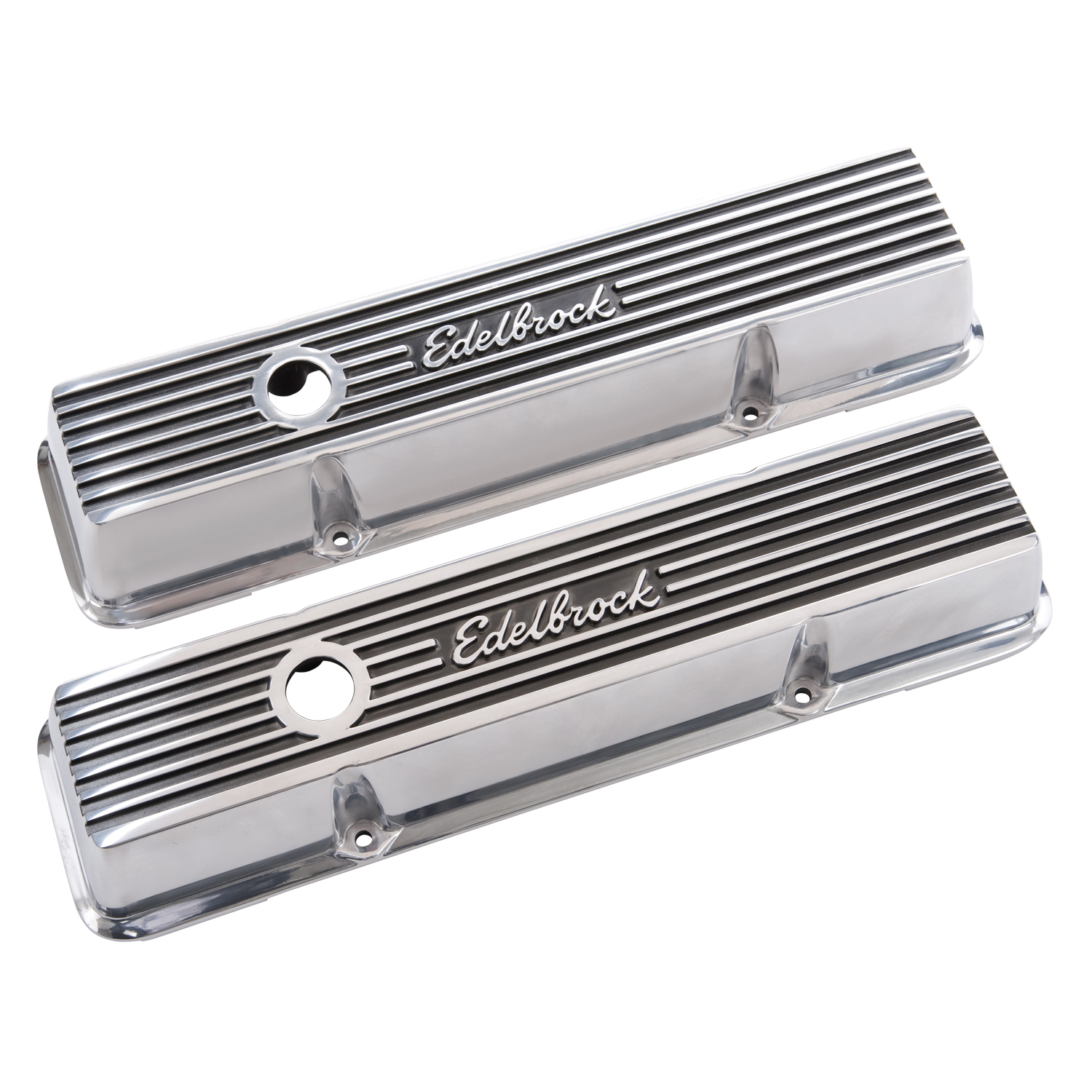 Edelbrock 4262 Elite II Valve Covers For Chevy 262-400 V8 1959-86.