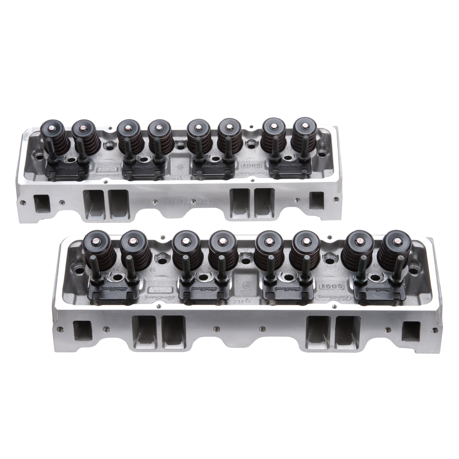 Edelbrock 5073 Small-Block Chevy E-Street Cylinder Head 70cc Pair