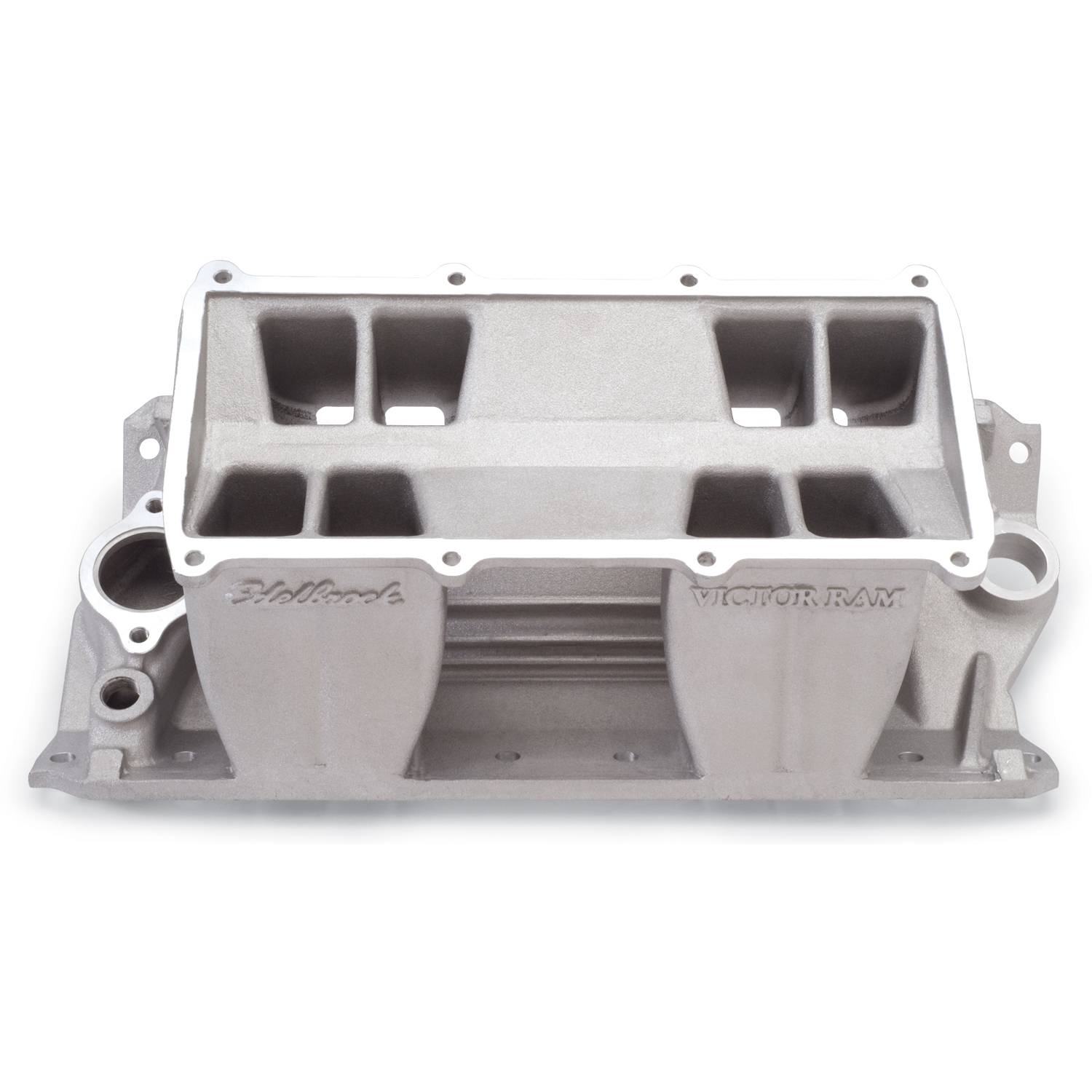 Edelbrock 7070 Victor Ram 23-Degree Intake Manifold Base For Small-Block Chevy