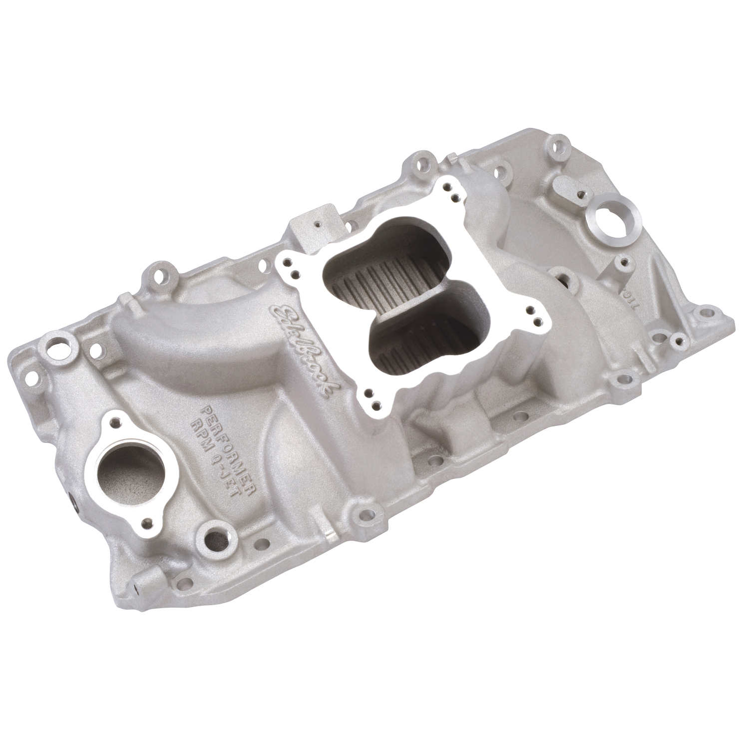 Edelbrock 7164 Performer RPM Big Block Chevy Oval Port Q-Jet Intake Manifold