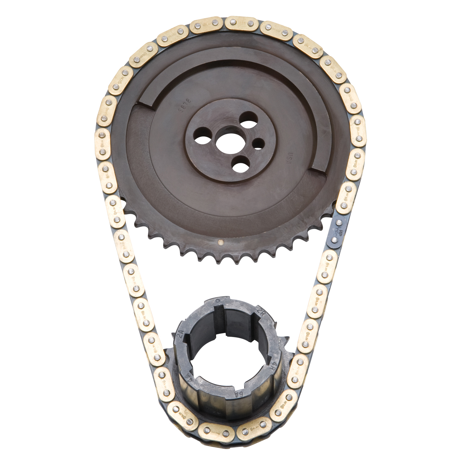 Edelbrock 7343 RPM-Link Adjustable True-Roller Timing Chain Set