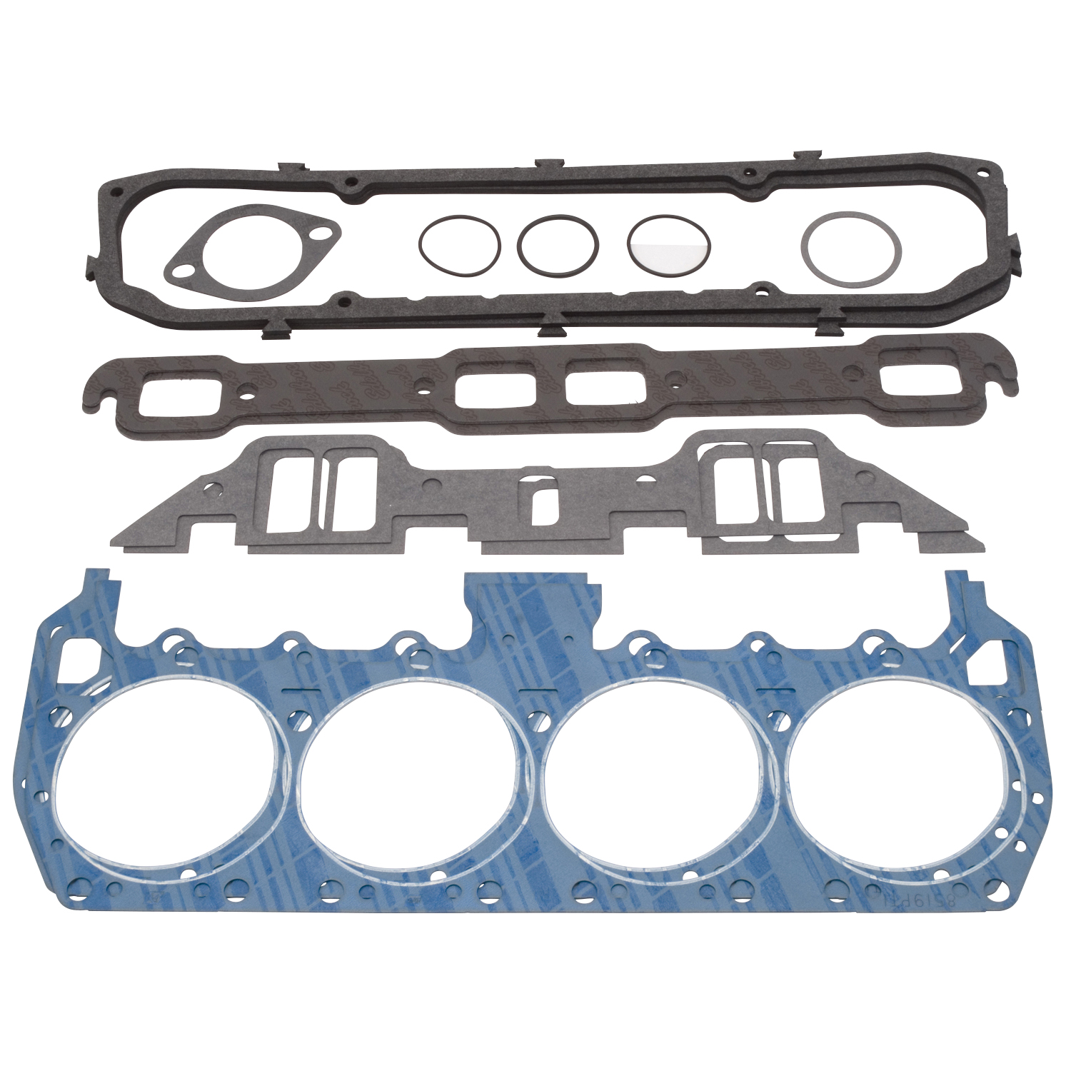 Edelbrock 7366 Engine Gasket Set (Head / Inake / Exhaust / Valve Cover) For Chrysler