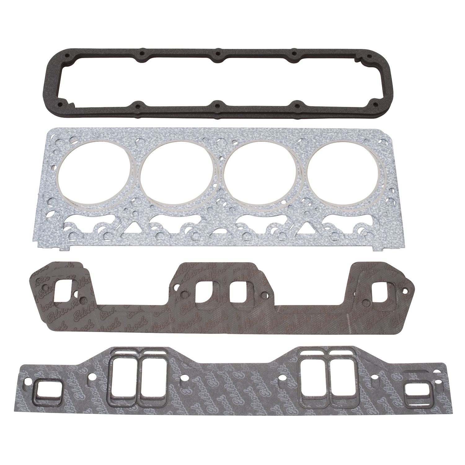 Edelbrock 7371 Engine Gasket Set (Head / Inake / Exhaust / Valve Cover) For Chrysler