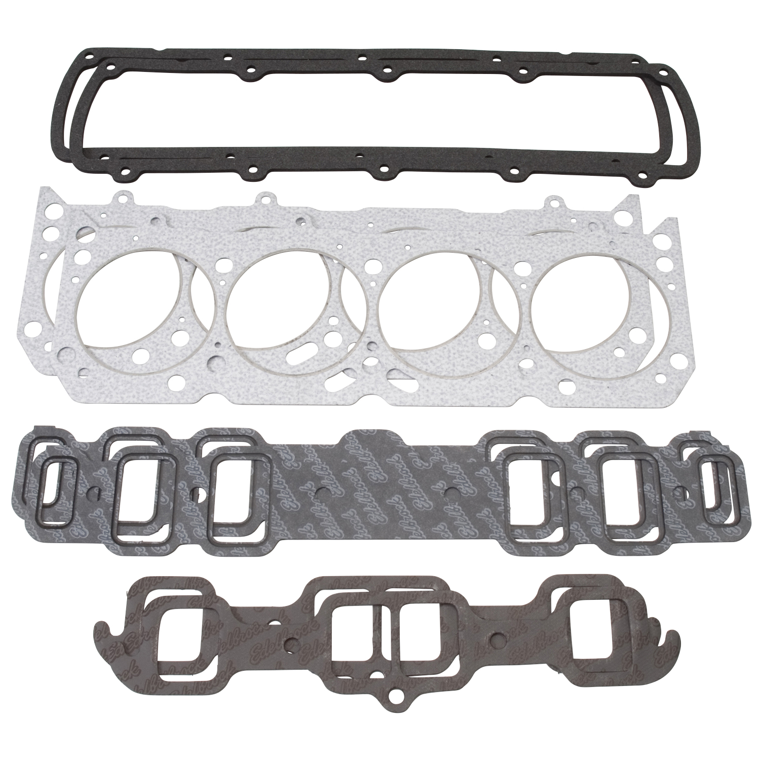 Edelbrock 7373 Engine Gasket Set (Head / Inake / Exhaust / Valve Cover) For Oldsmobile