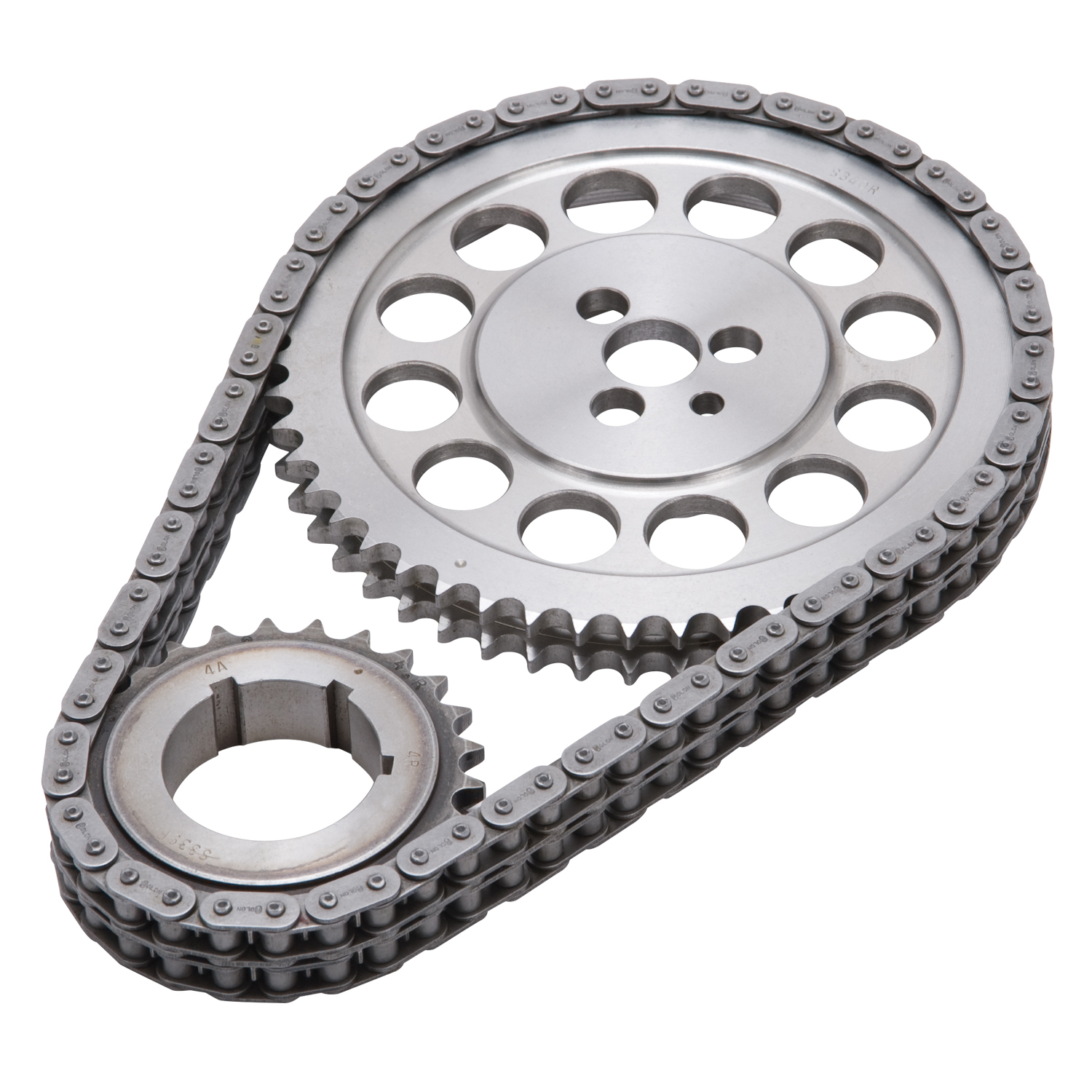 Edelbrock 7805 Performer-Link Adjustable True-Roller Timing Chain Set
